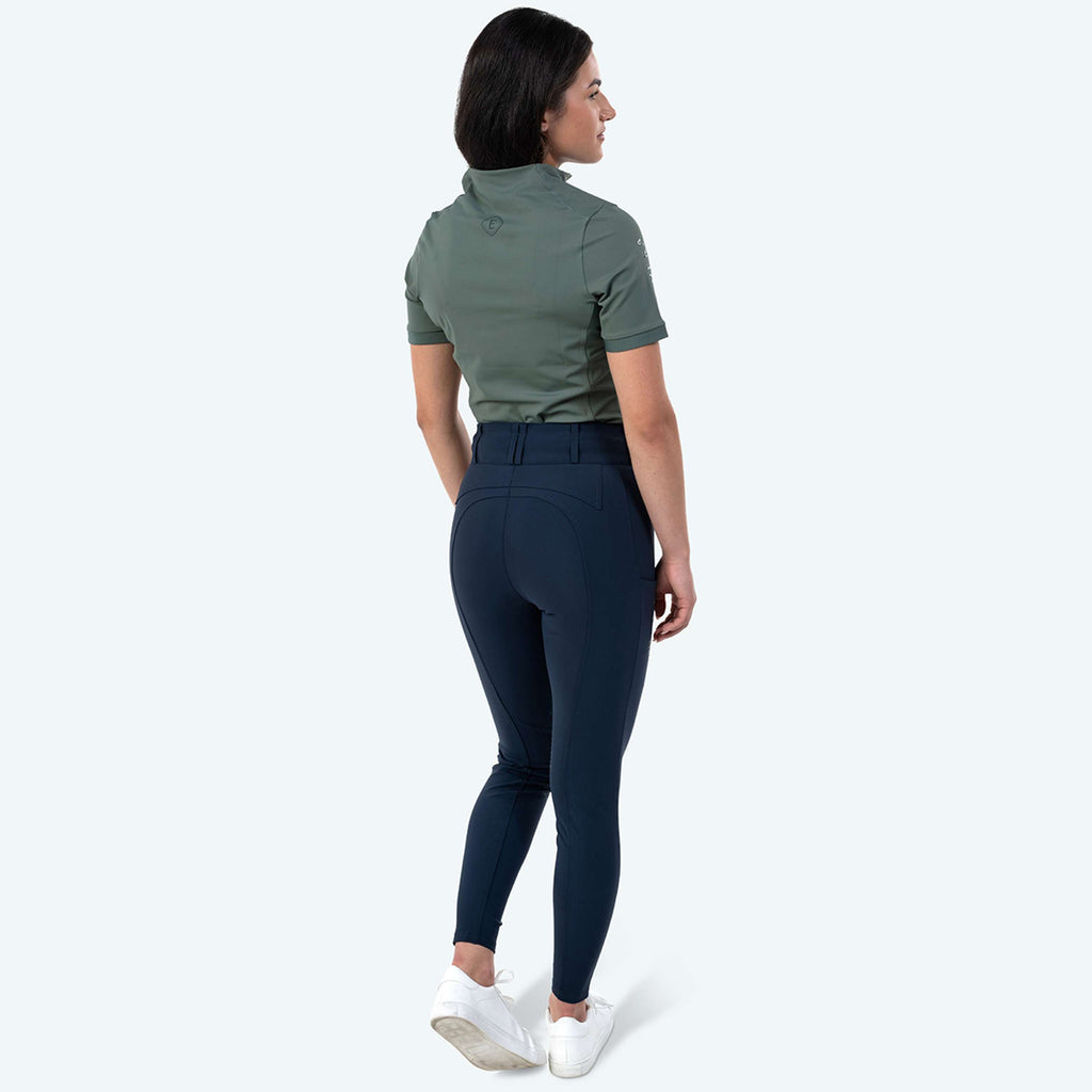 Elvera Equestrian Bryczesy Dual Core Pro z lejem kolanowym Salute