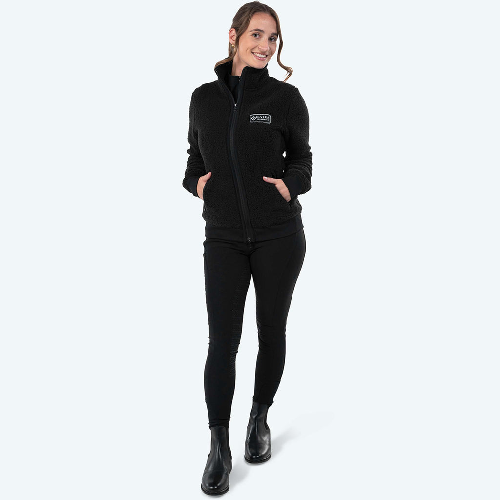 Elvera Equestrian Bezrękawnik Polarowy EEDaphne Czarny