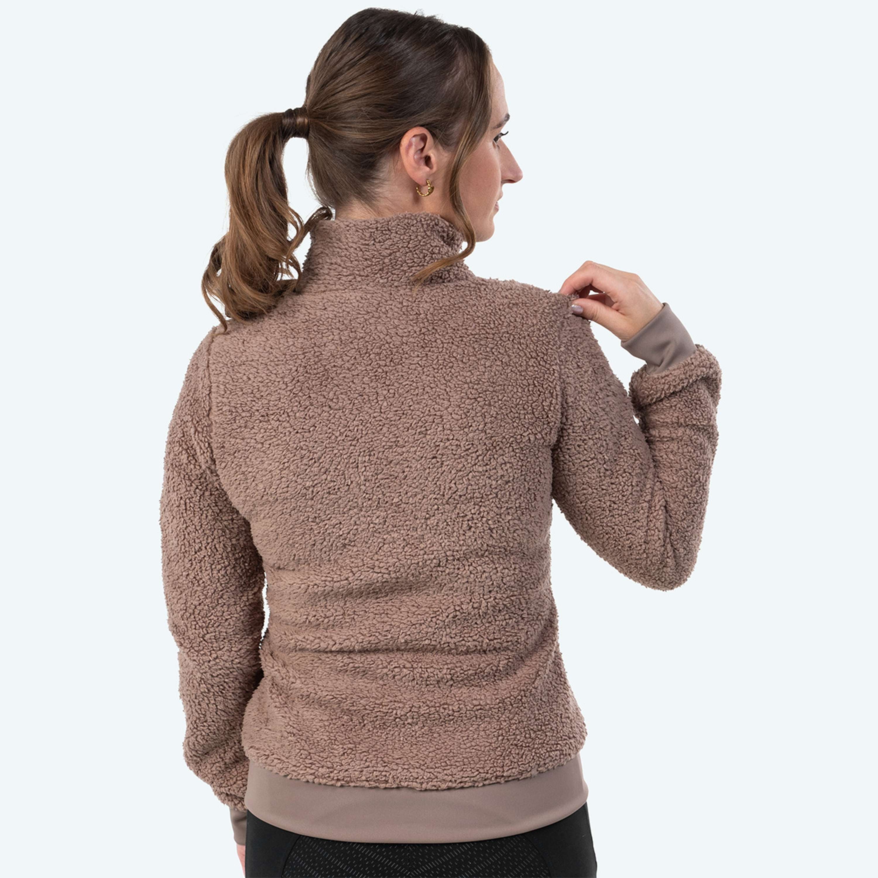 Elvera Equestrian Bezrękawnik Polarowy EEDaphne Taupe