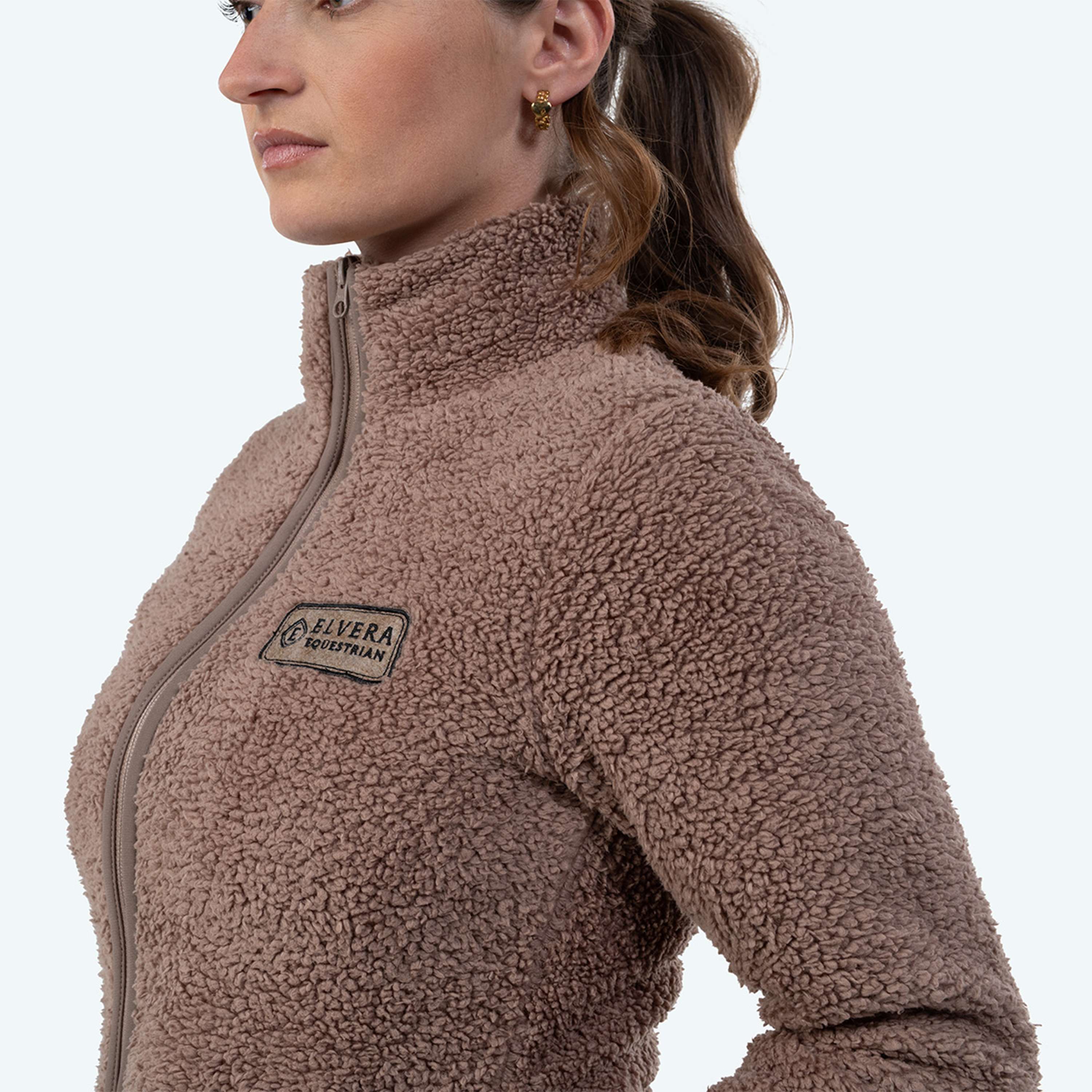 Elvera Equestrian Bezrękawnik Polarowy EEDaphne Taupe