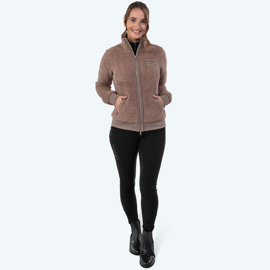 Elvera Equestrian Bezrękawnik Polarowy EEDaphne Taupe