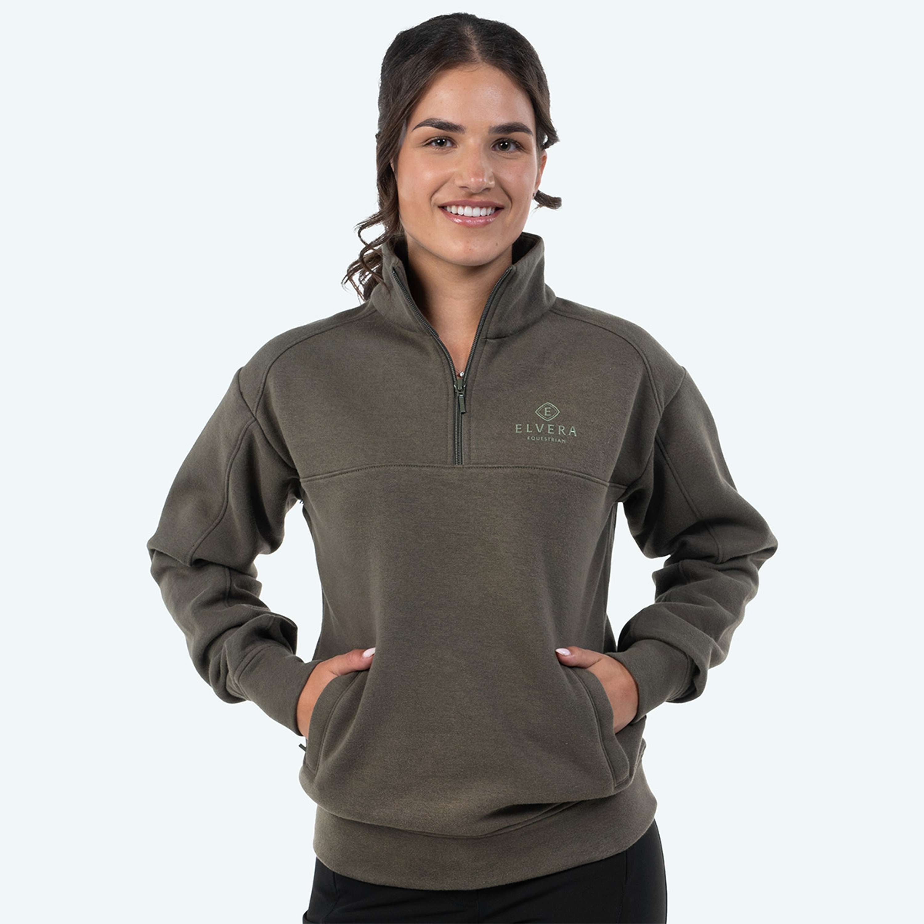 Elvera Equestrian Sweter EEHazardstory Thyme