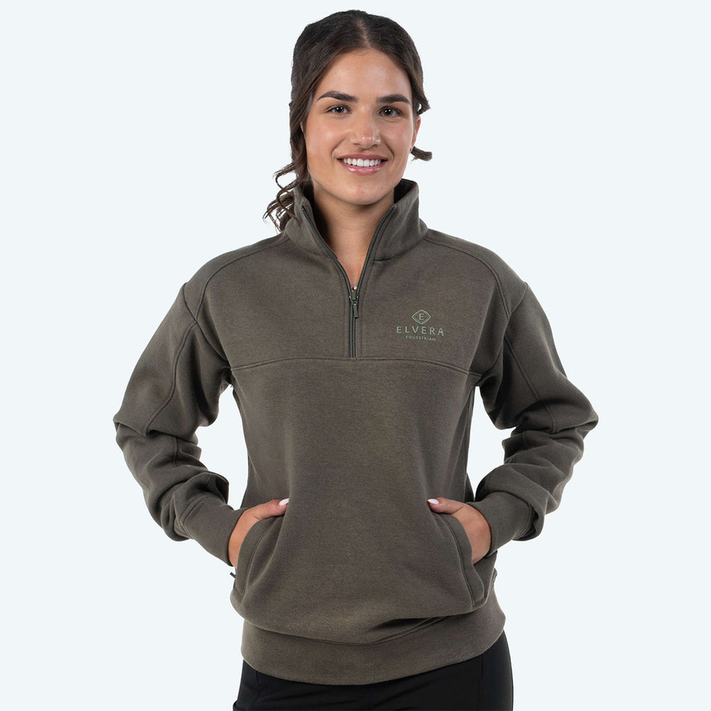 Elvera Equestrian Sweter EEHazardstory Thyme