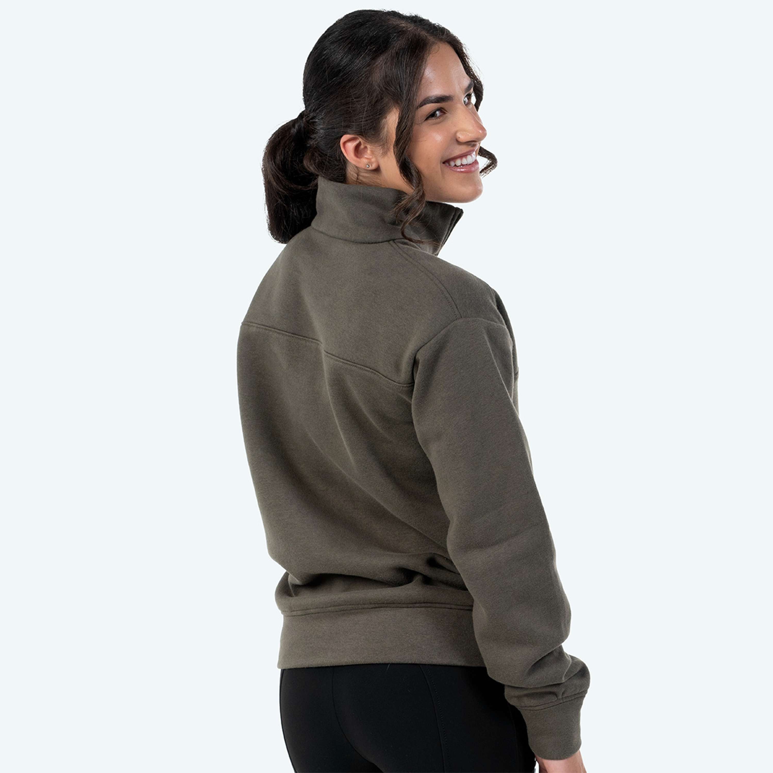 Elvera Equestrian Sweter EEHazardstory Thyme