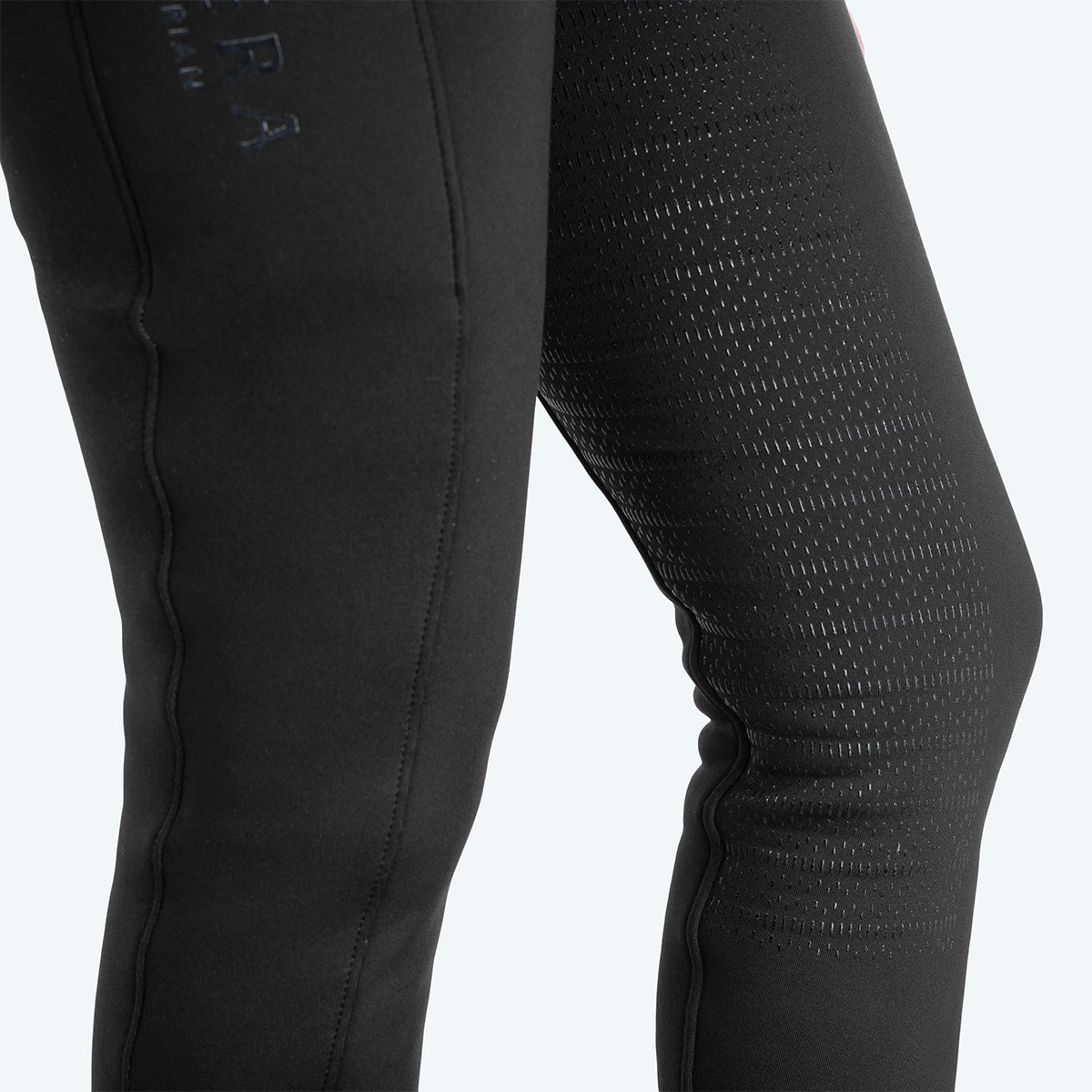 Elvera Equestrian Bryczesy Teddy Winter Pro Czarne
