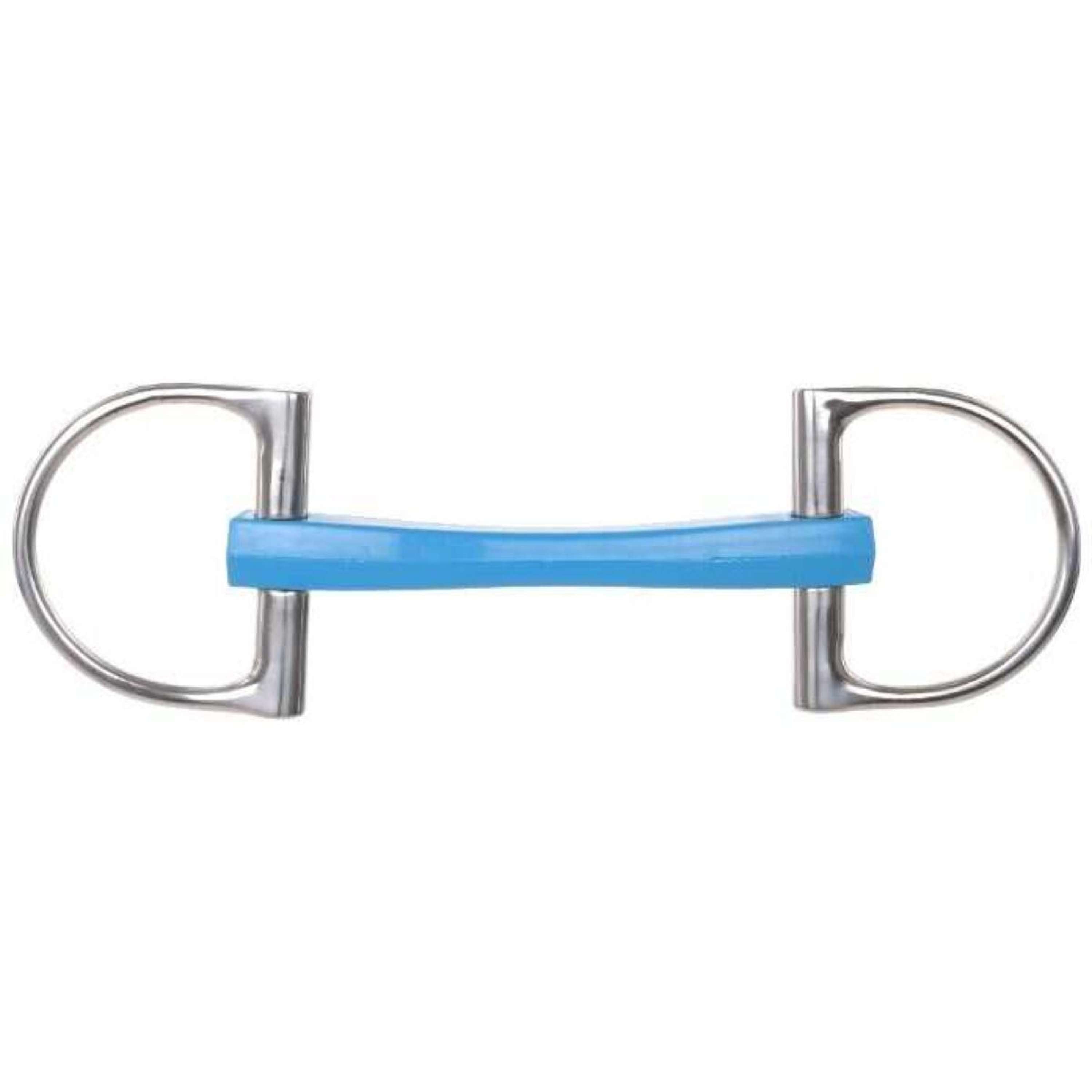 Metalab Wędzidło D Niełamane Flexi 18mm Niebieski