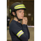 EQUITHÈME Opaska Do Kasku High Visibility Fluorescencyjny Żółty
