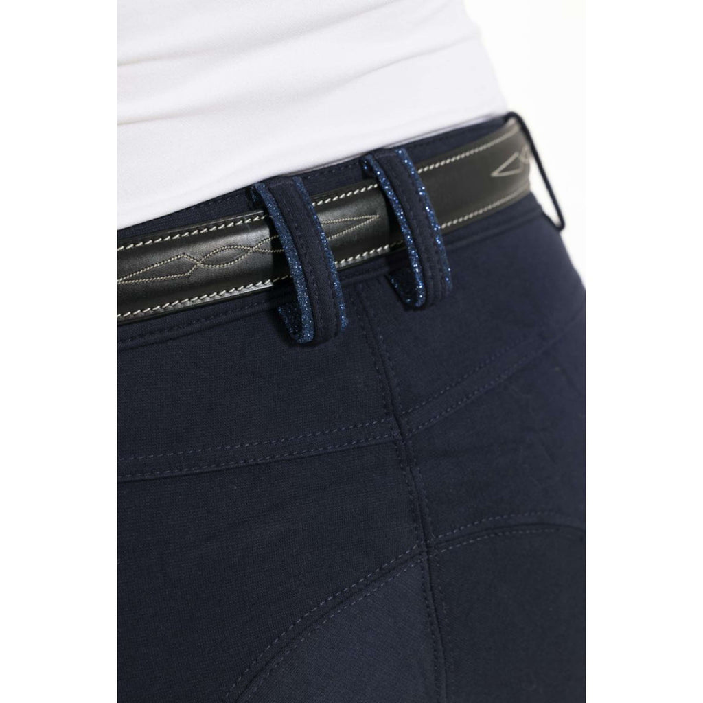 EQUITHÈME Bryczesy Kim Organic Cotton Granatowe