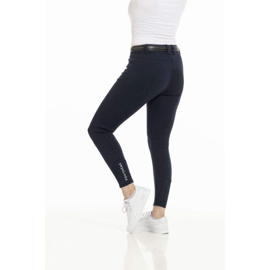 EQUITHÈME Bryczesy Kim Organic Cotton Granatowe