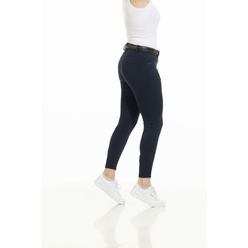 EQUITHÈME Bryczesy Kim Organic Cotton Granatowe