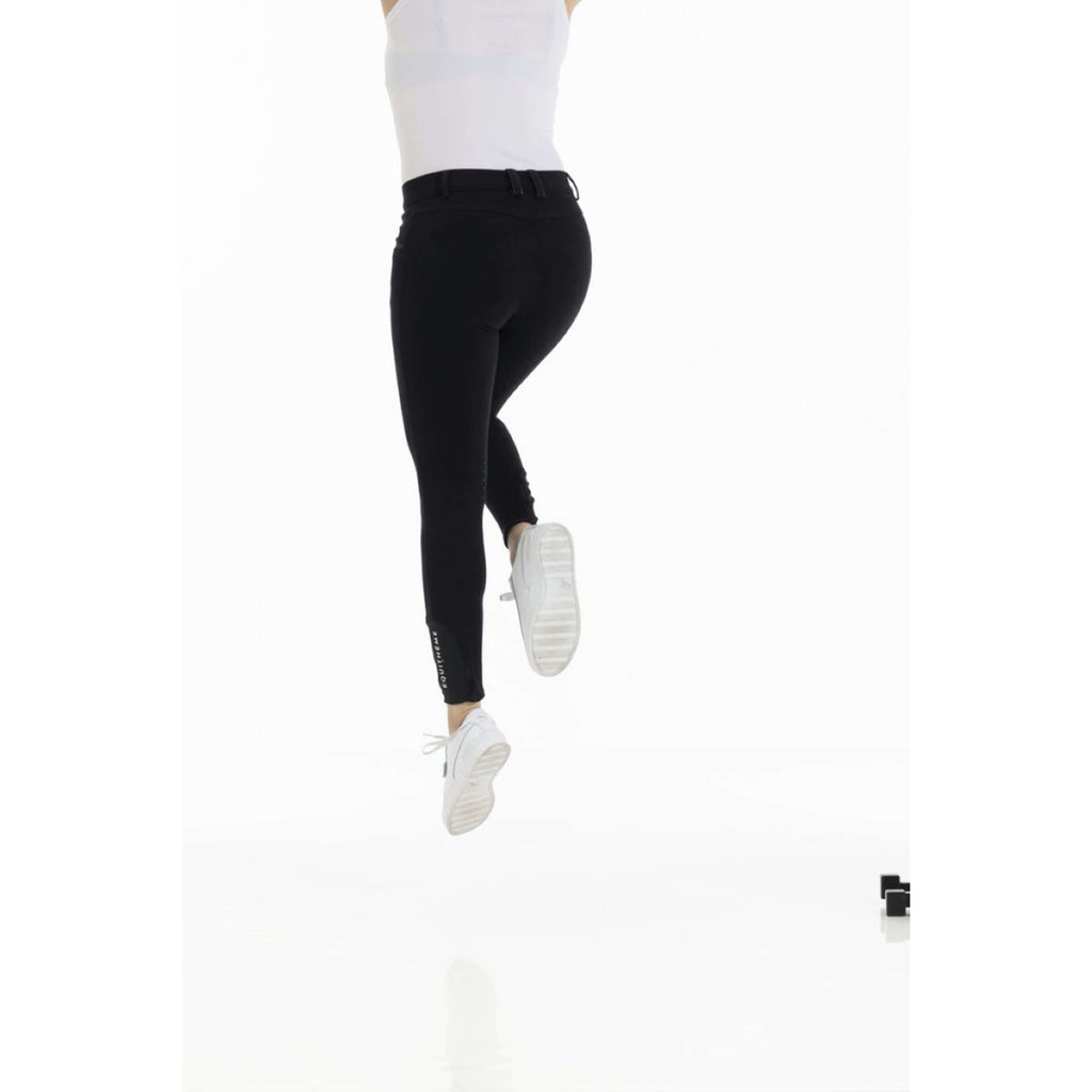 EQUITHÈME Bryczesy Kim Organic Cotton Czarny