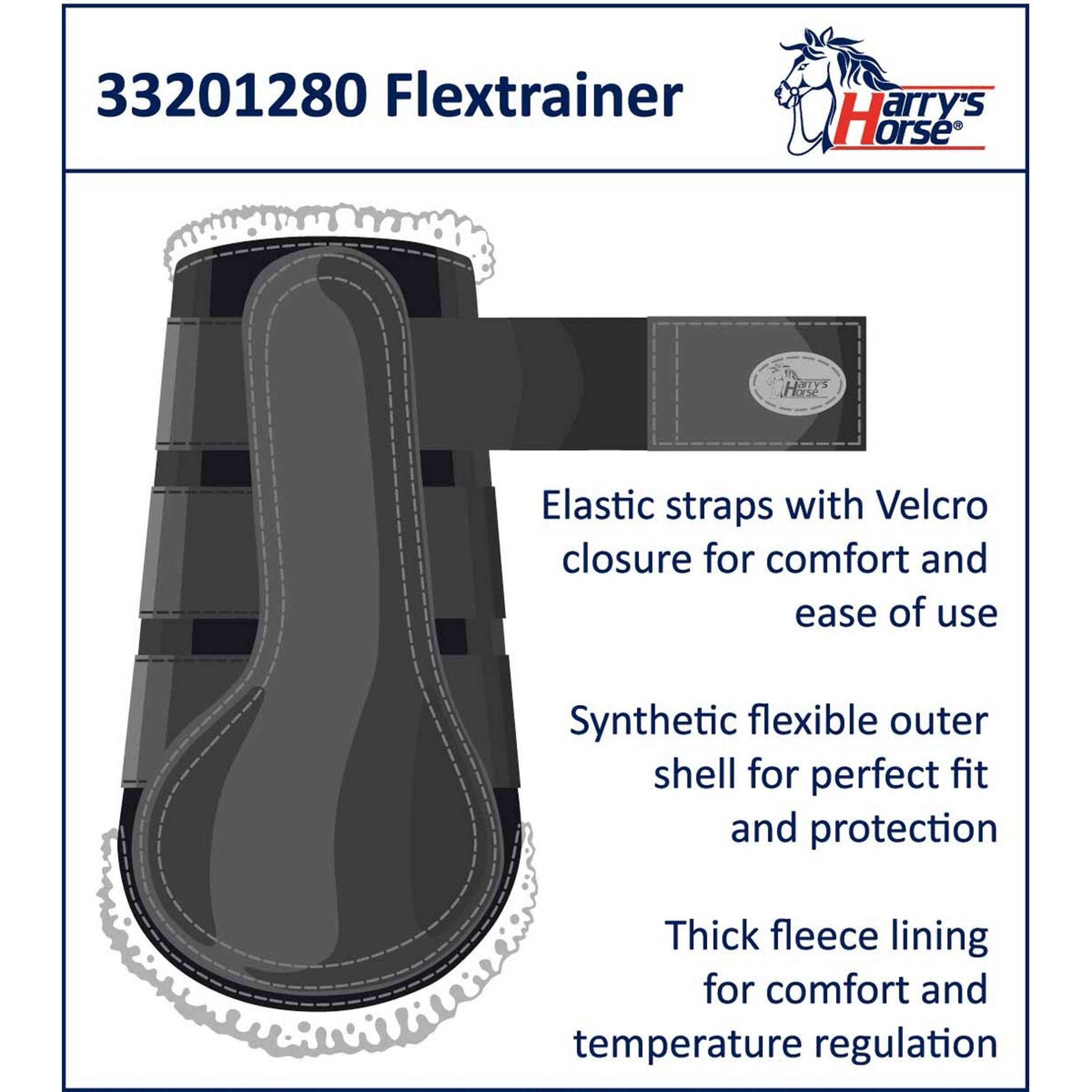 Harry's Horse Ochraniacz Flextrainer Brązowy