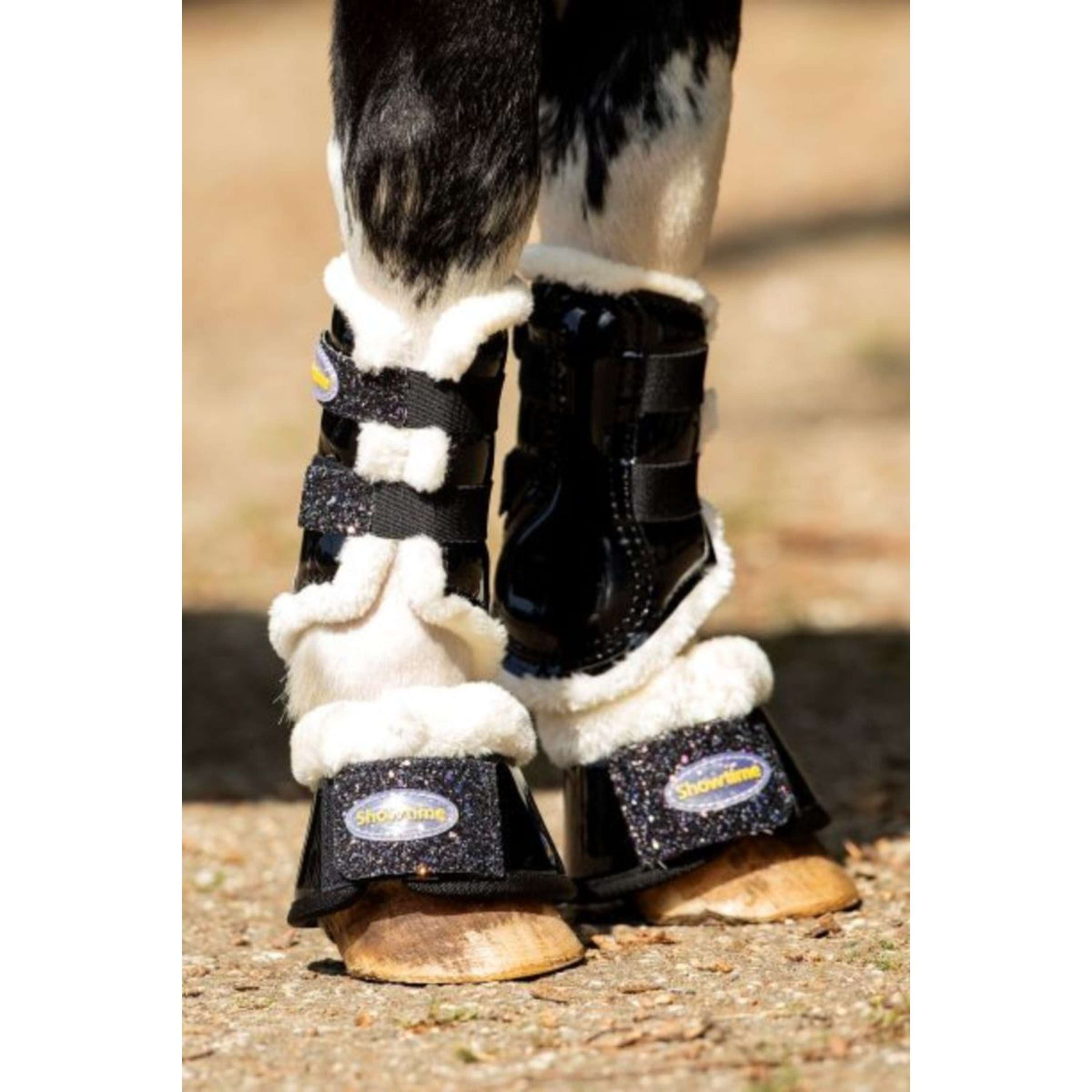 HB Showtime Ochraniacz Gold Rush Brokat Little Sizes Czarny