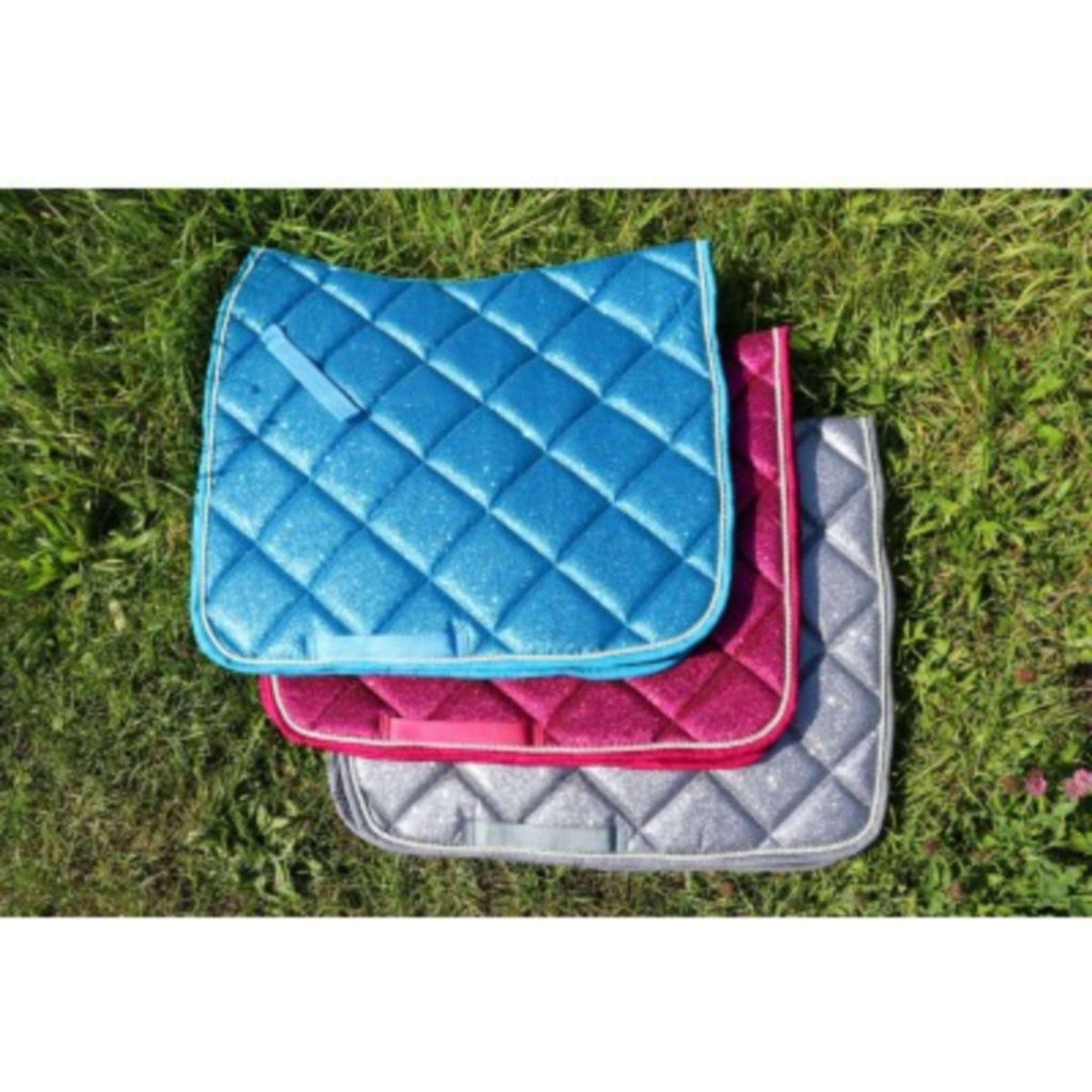 Czaprak HB Sparkling Glitter Ujeżdżeniowy Sea Blue
