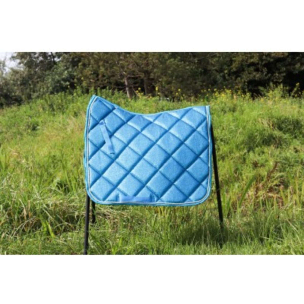 Czaprak HB Sparkling Glitter Ujeżdżeniowy Sea Blue