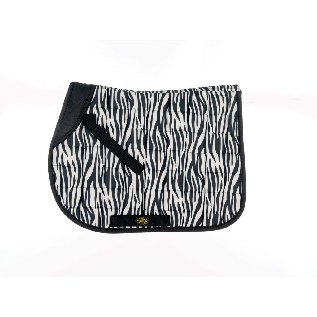 Czaprak HB Zebra wszechstronny czarny/biały
