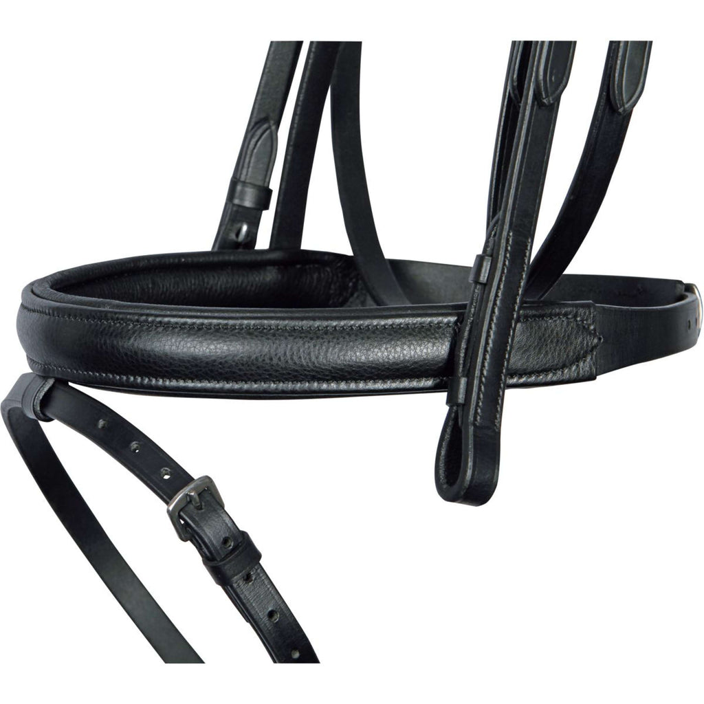Ogłowie Harry's Horse Nero Soft czarne - srebrne