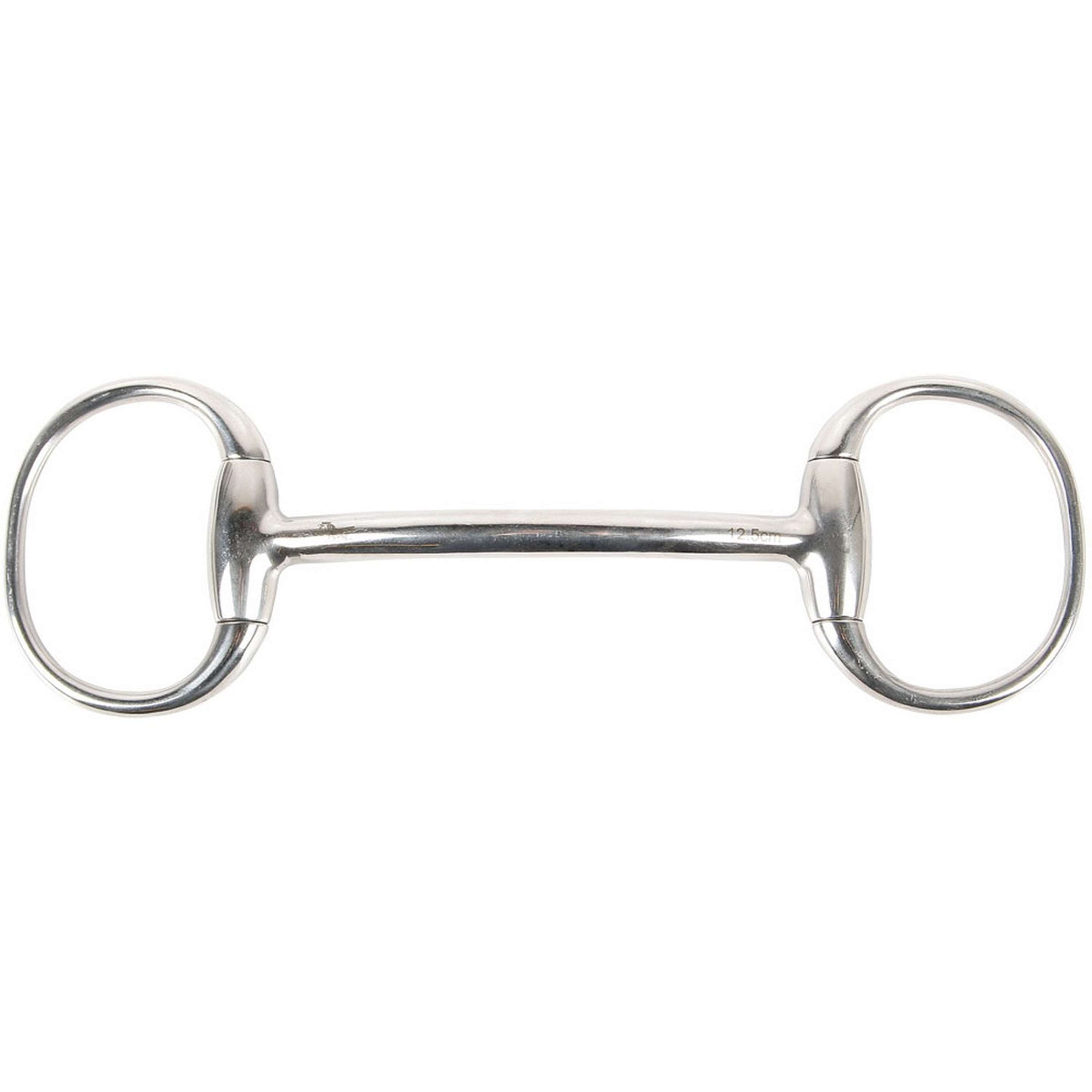 Harry's Horse Wędzidło Stałe Z Pierścieniem Wygięty 12mm STALOWY