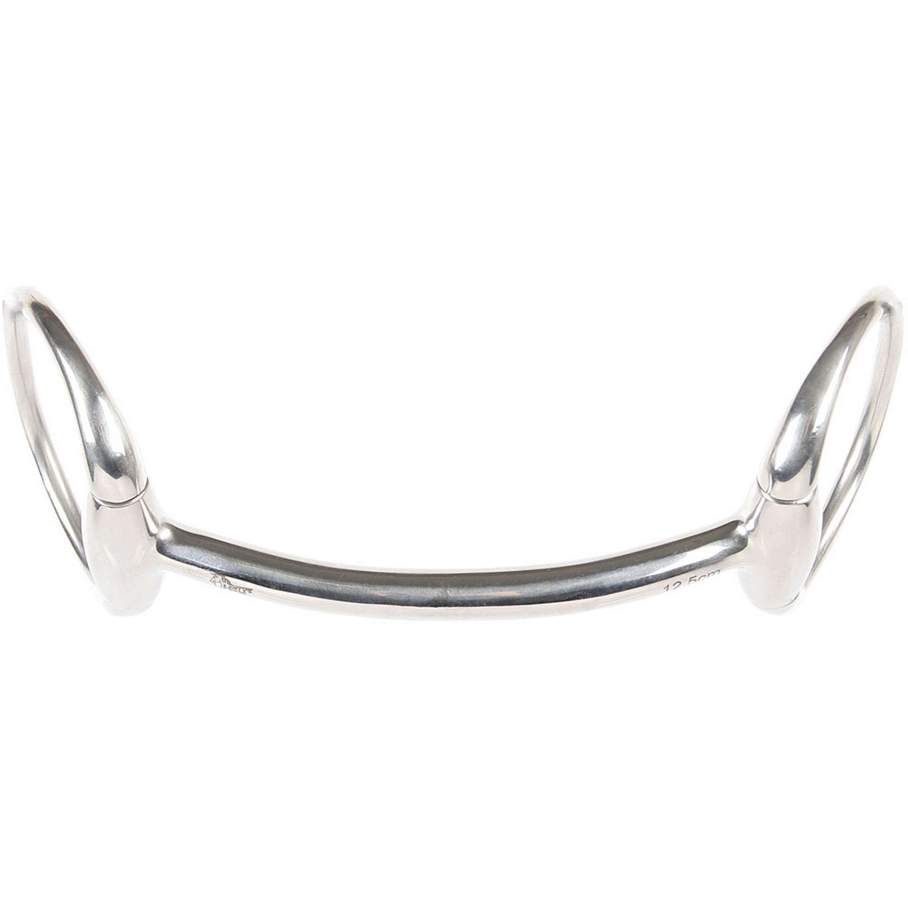 Harry's Horse Wędzidło Stałe Z Pierścieniem Wygięty 12mm STALOWY