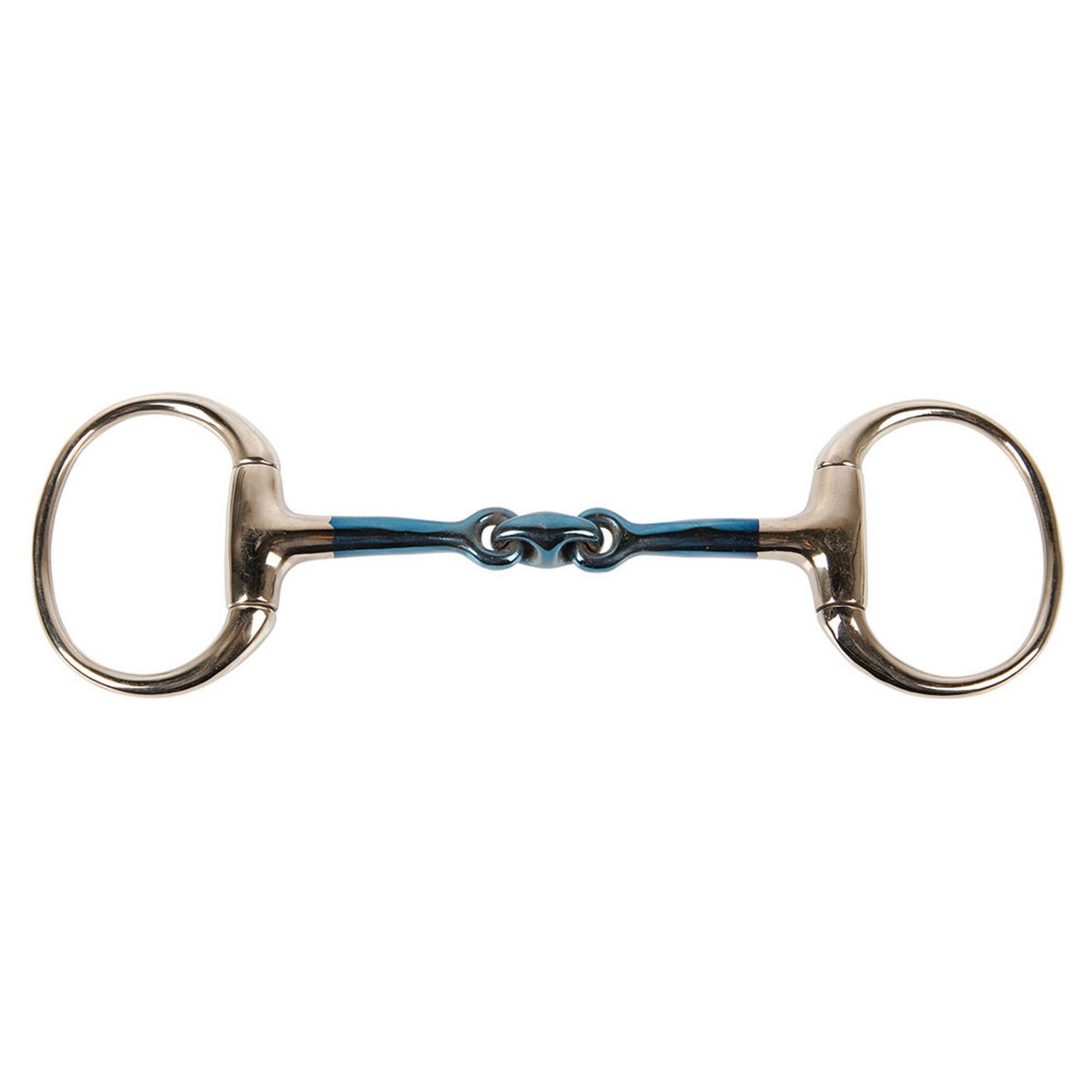 Harry's Horse Wędzidło z kółkami stałymi Sweet Iron Podwójnie łamany 13mm