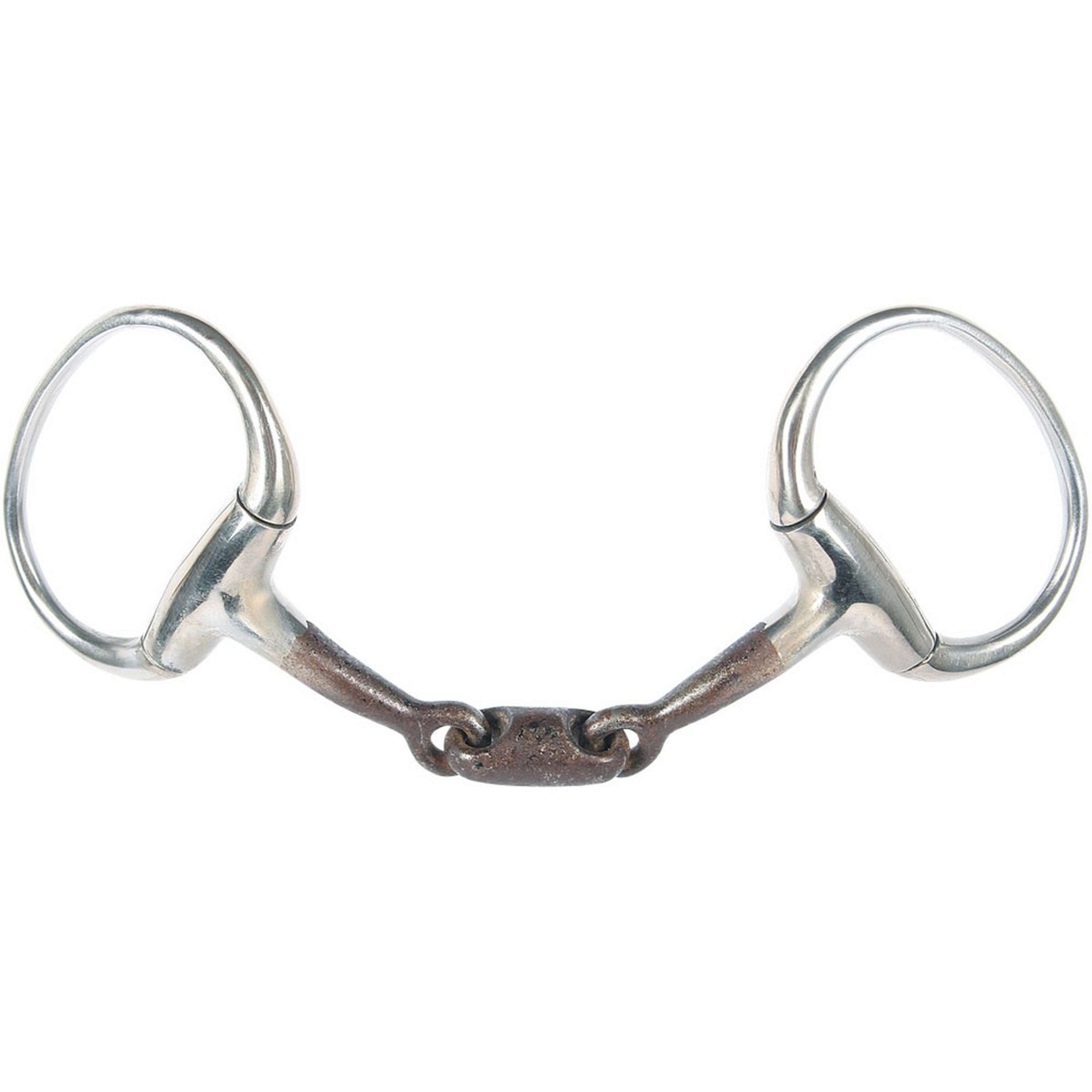 Harry's Horse Wędzidło z kółkami stałymi Sweet Iron Podwójnie łamany 13mm