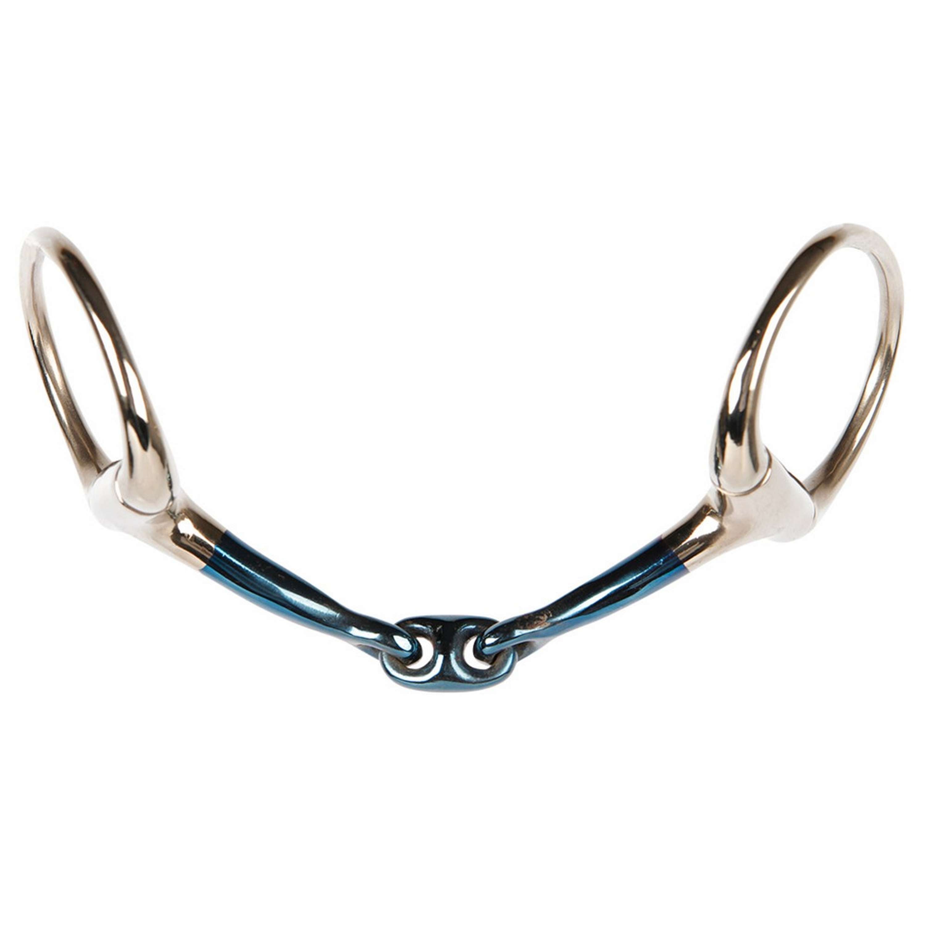 Harry's Horse Wędzidło z kółkami stałymi Sweet Iron Podwójnie łamany 13mm