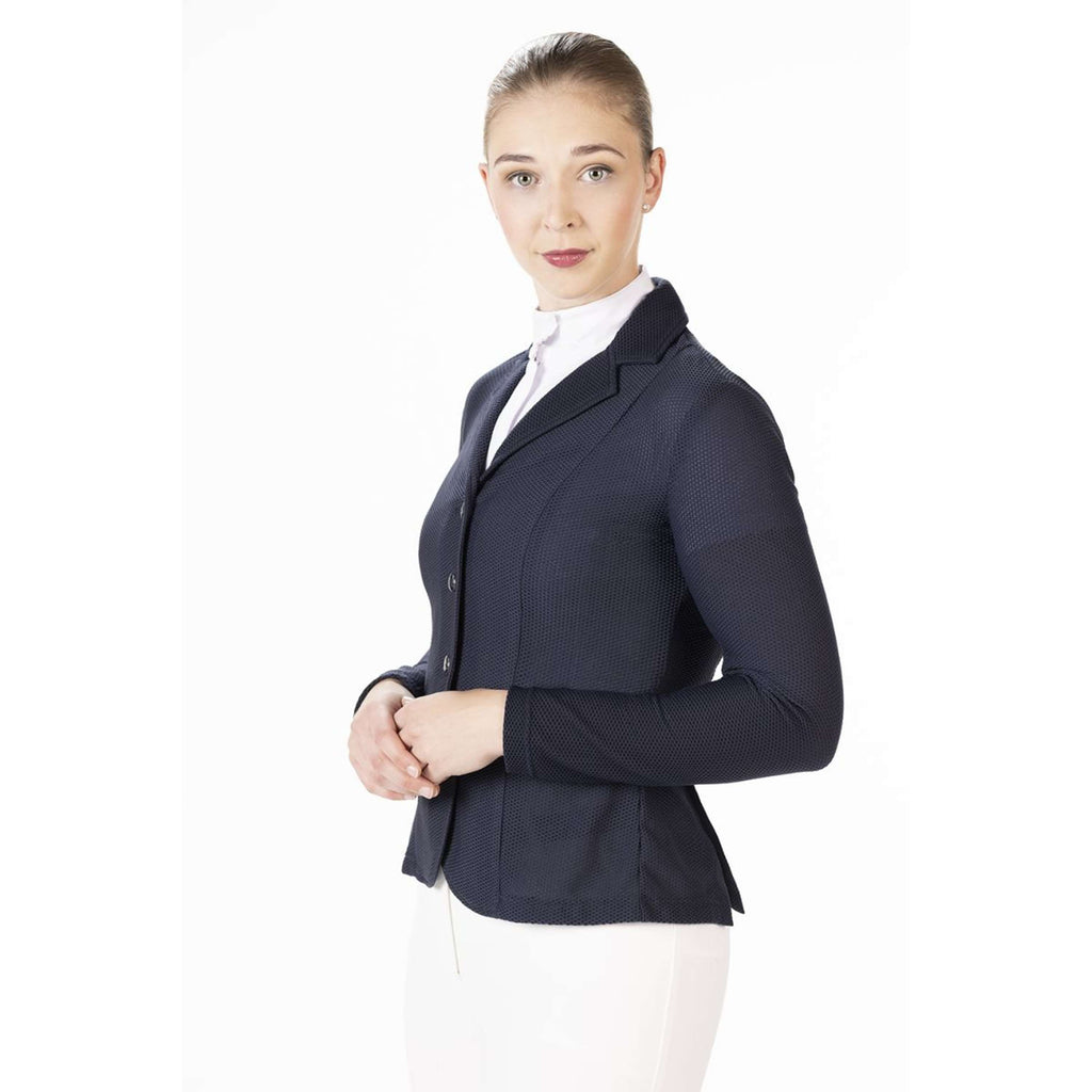 HKM Kurteczka Konkursowa Mesh Linda Ciemnoniebieski