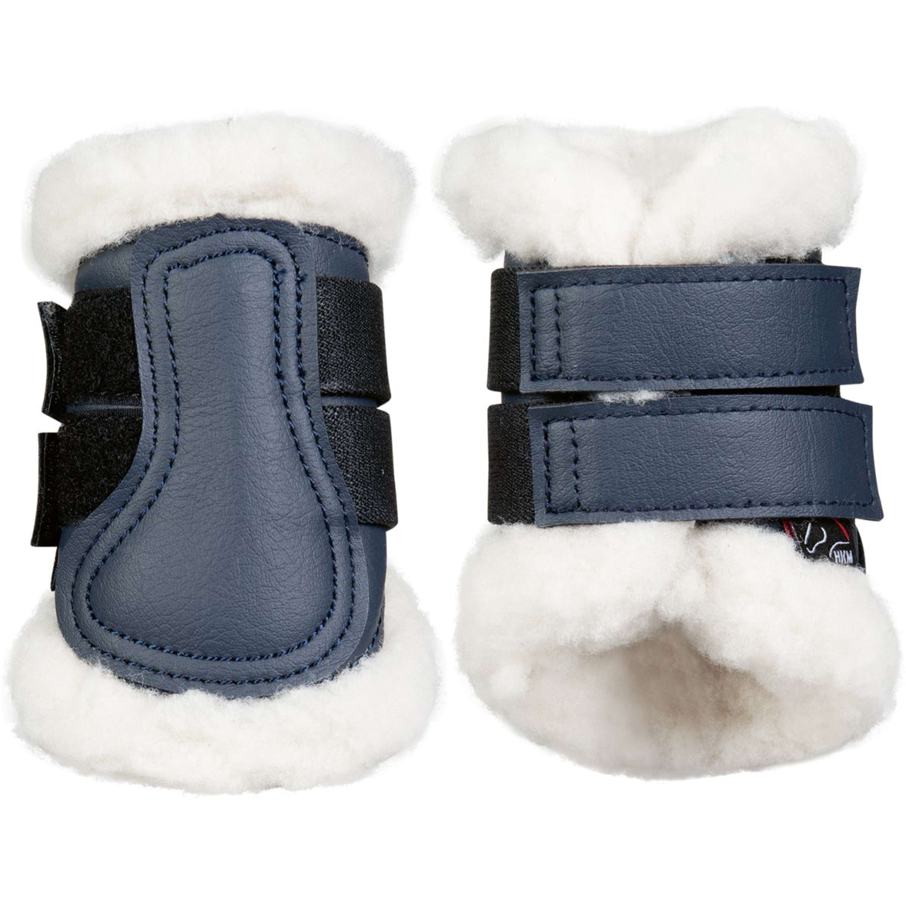 HKM Buty ujeżdżeniowe Comfort ciemnoniebieskie