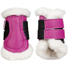 HKM Buty ujeżdżeniowe Comfort żurawinowe
