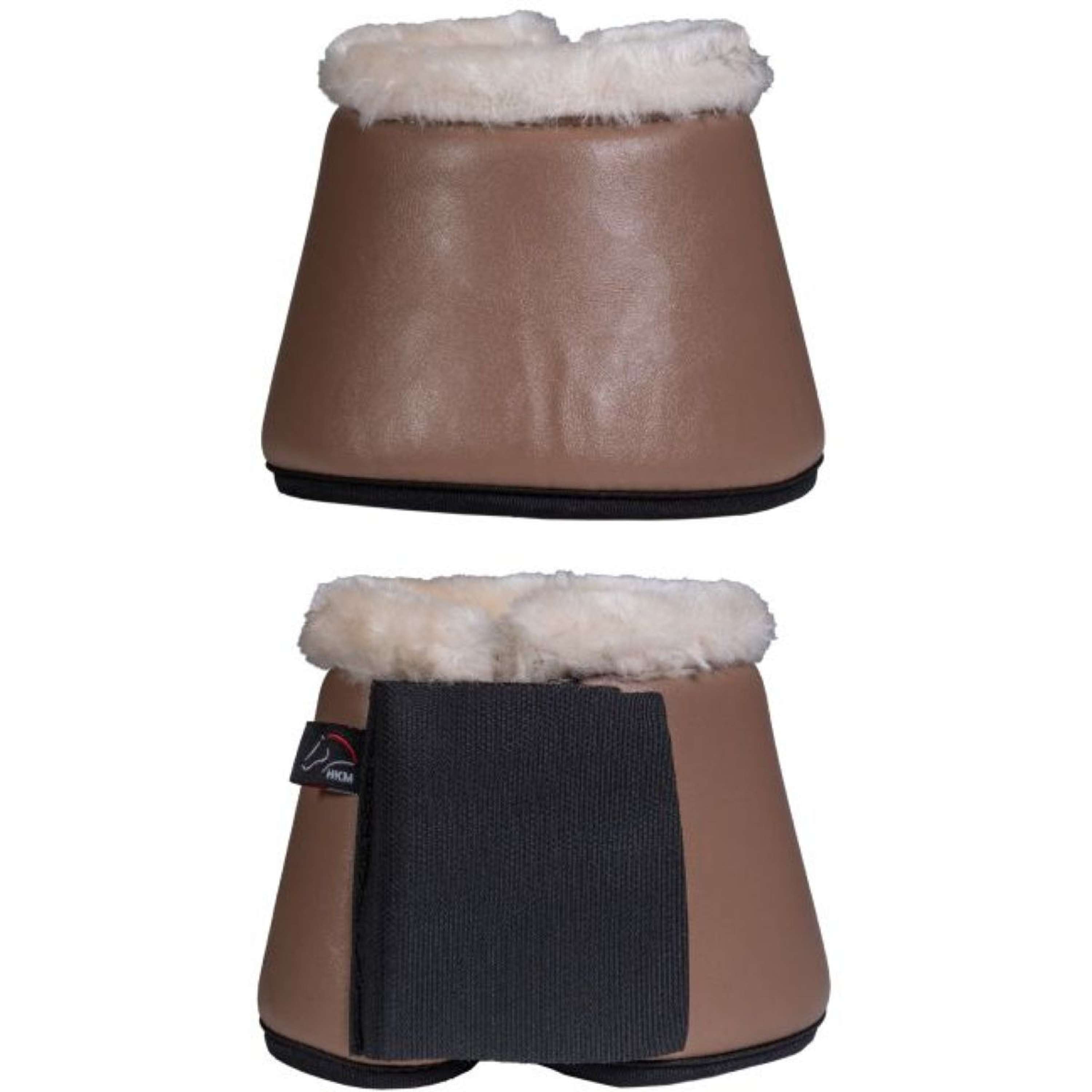 HKM Kaloszki Comfort Premium Futrzane Taupe