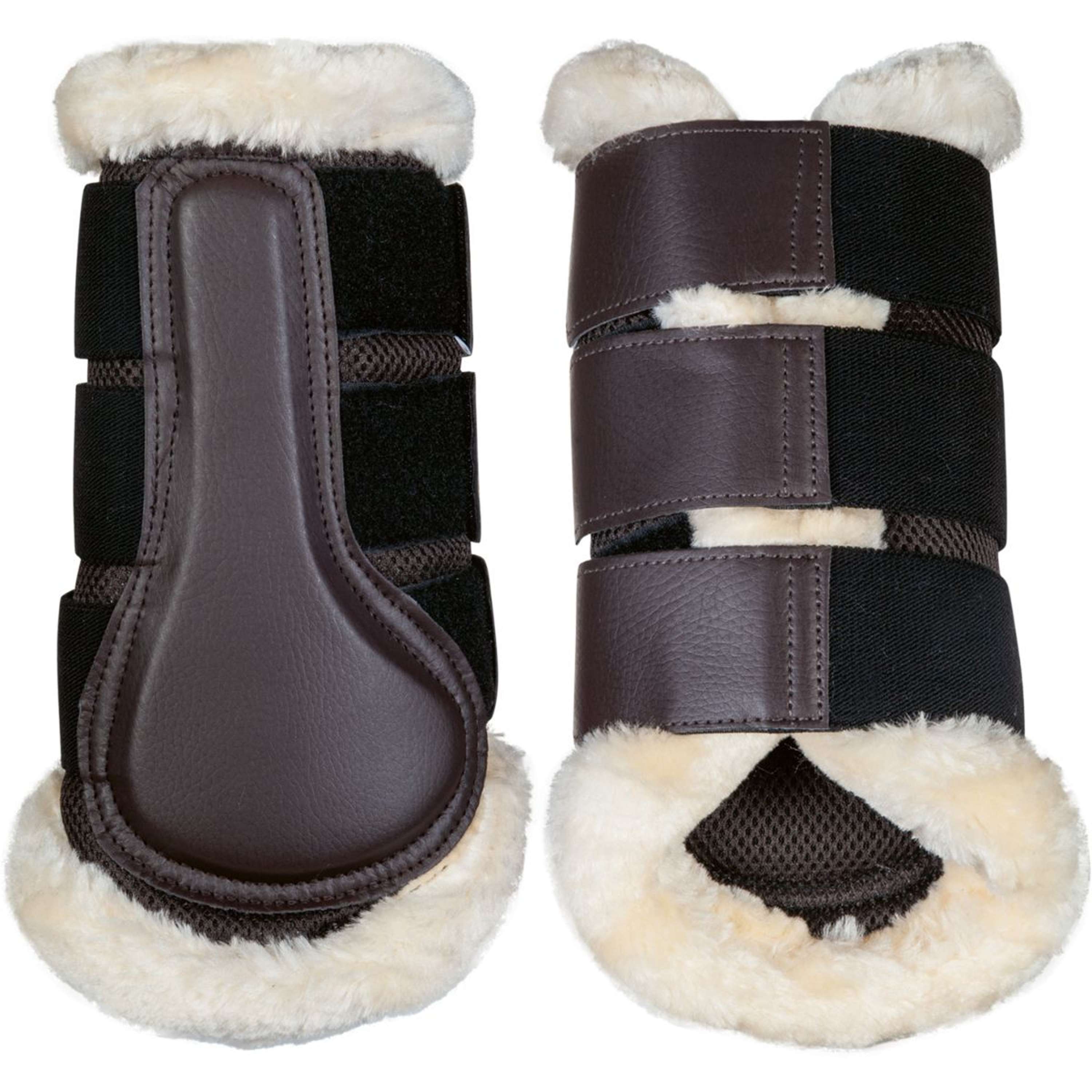 HKM Ochraniacz Comfort Mesh Brązowy