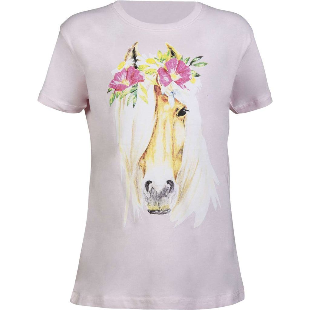 HKM Koszulka Flower Horse Różowa