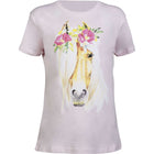 HKM Koszulka Flower Horse Różowa