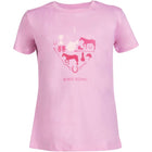 HKM Koszulka I Love Horse Riding Rose