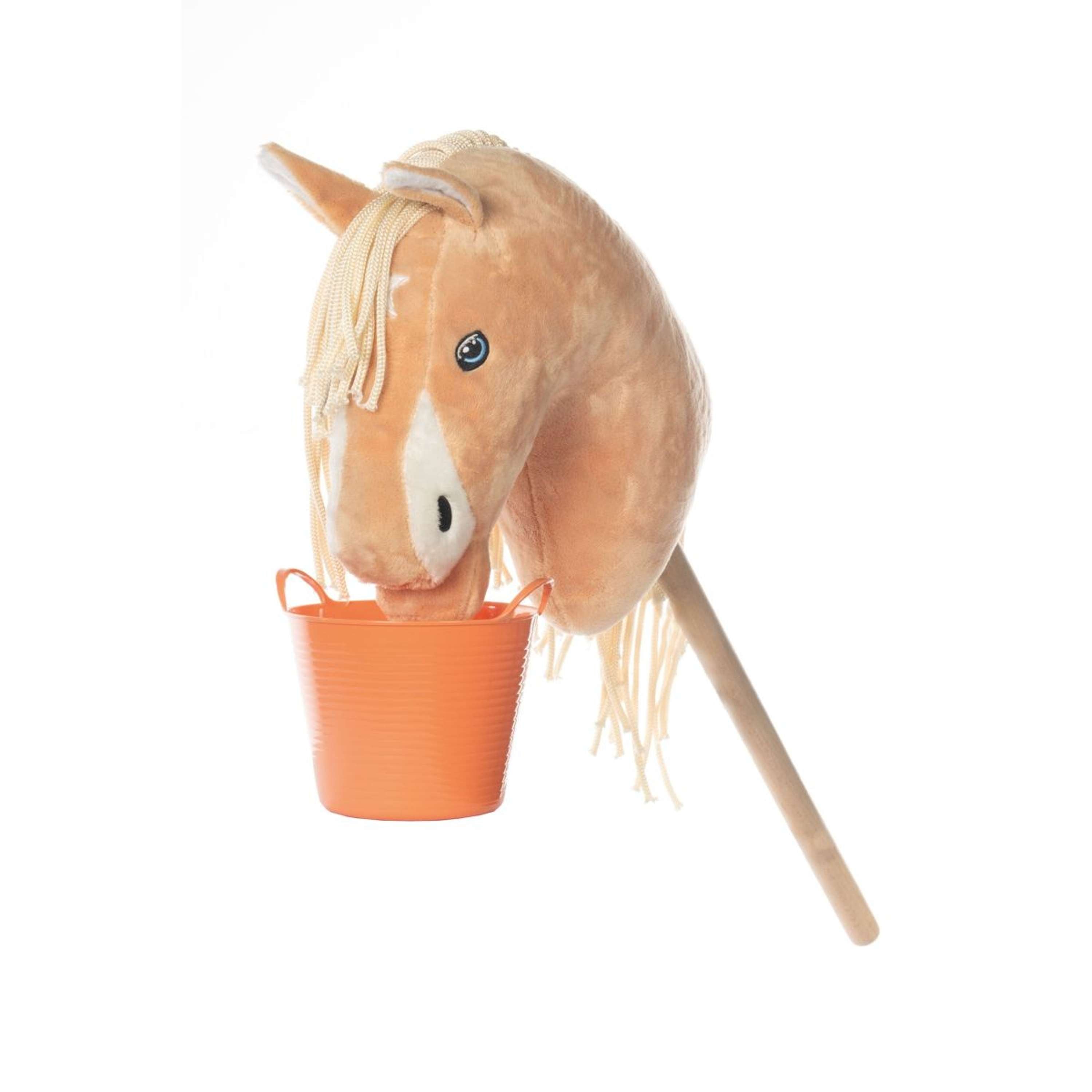 HKM Hobby Horsing Wiadro na paszę pomarańczowe