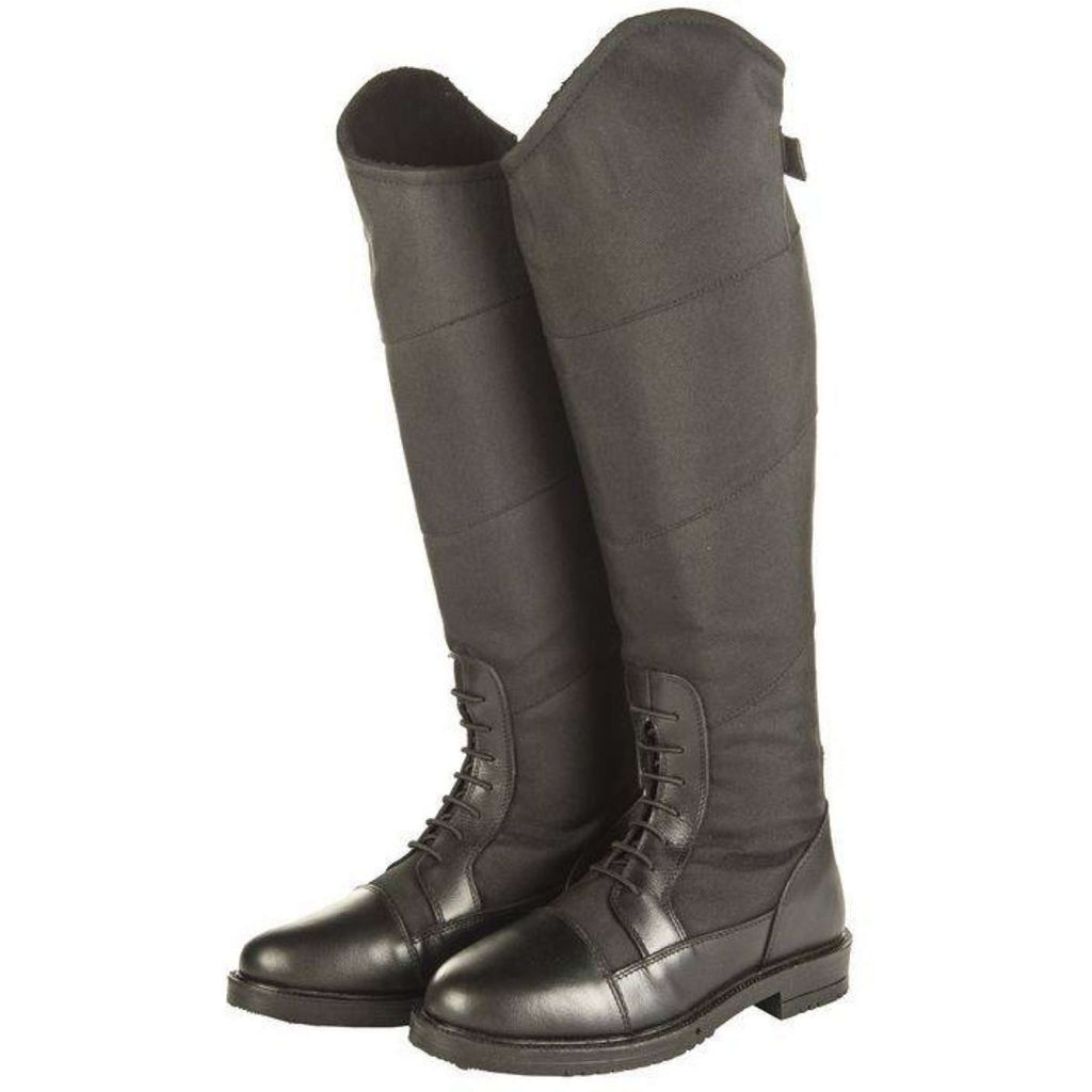 HKM Buty jeździeckie Style Winter czarne
