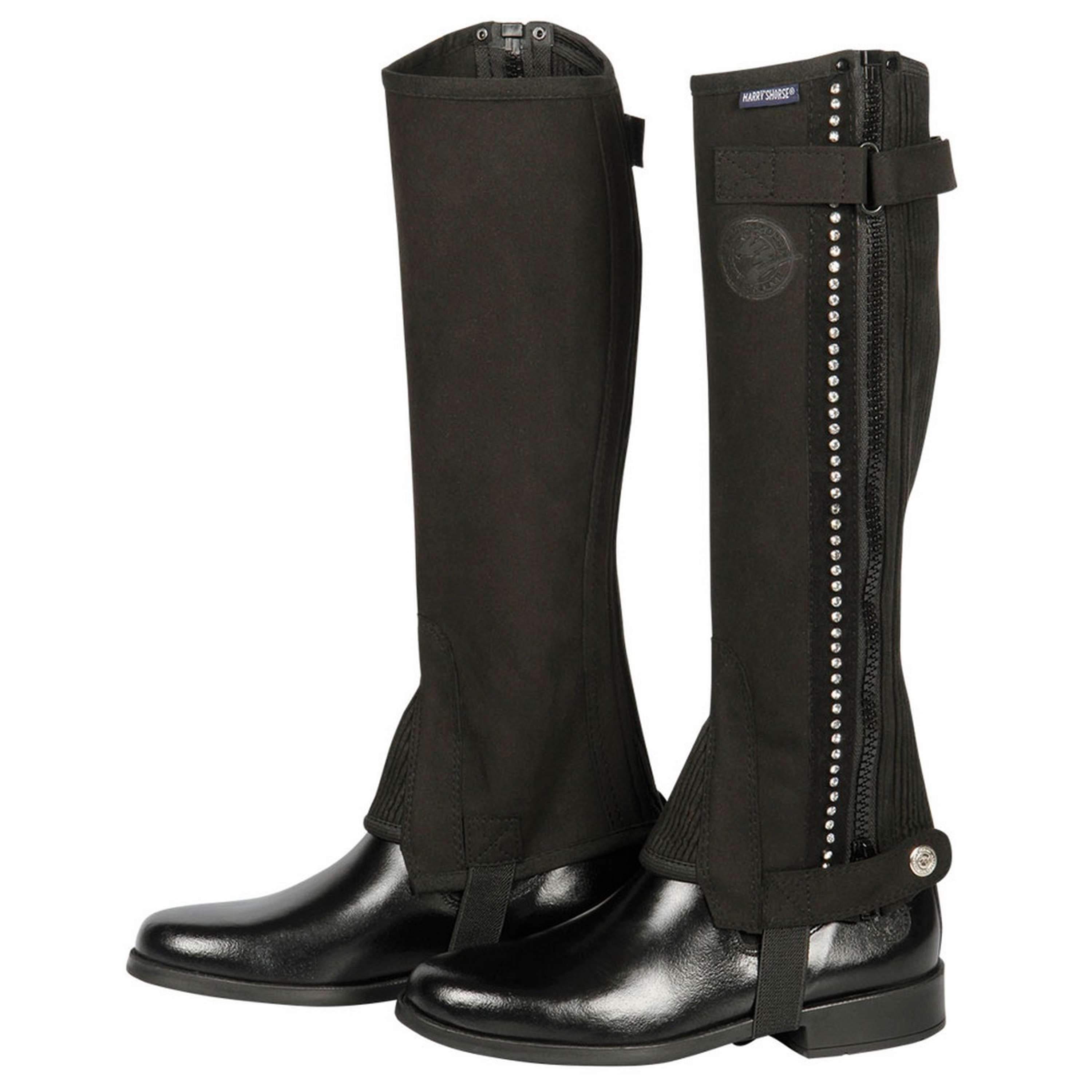 Harry's Horse Chaps amara crystal Czarny