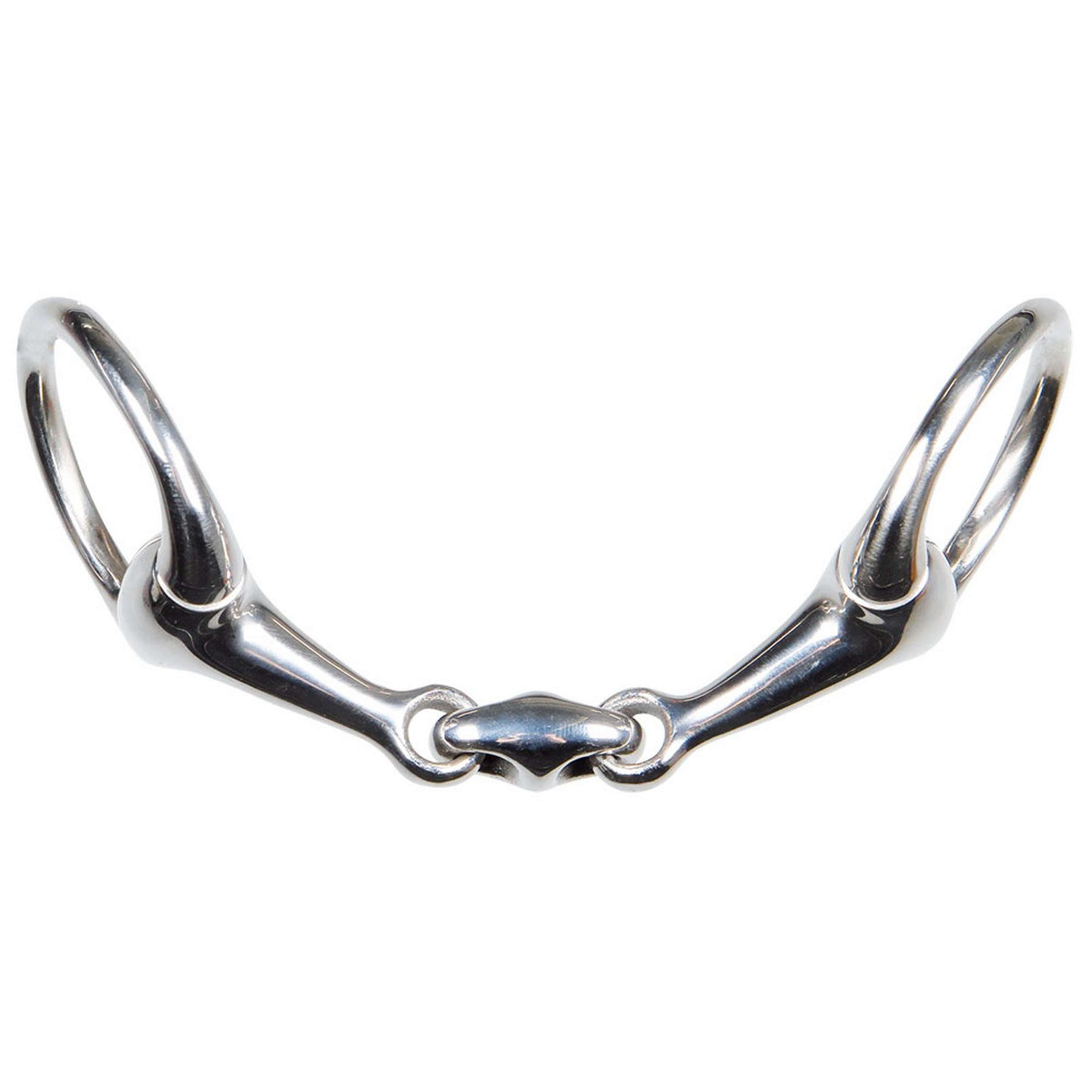 Harry's Horse Wędzidło Oliwkowe Podwójnie Łamane 12mm
