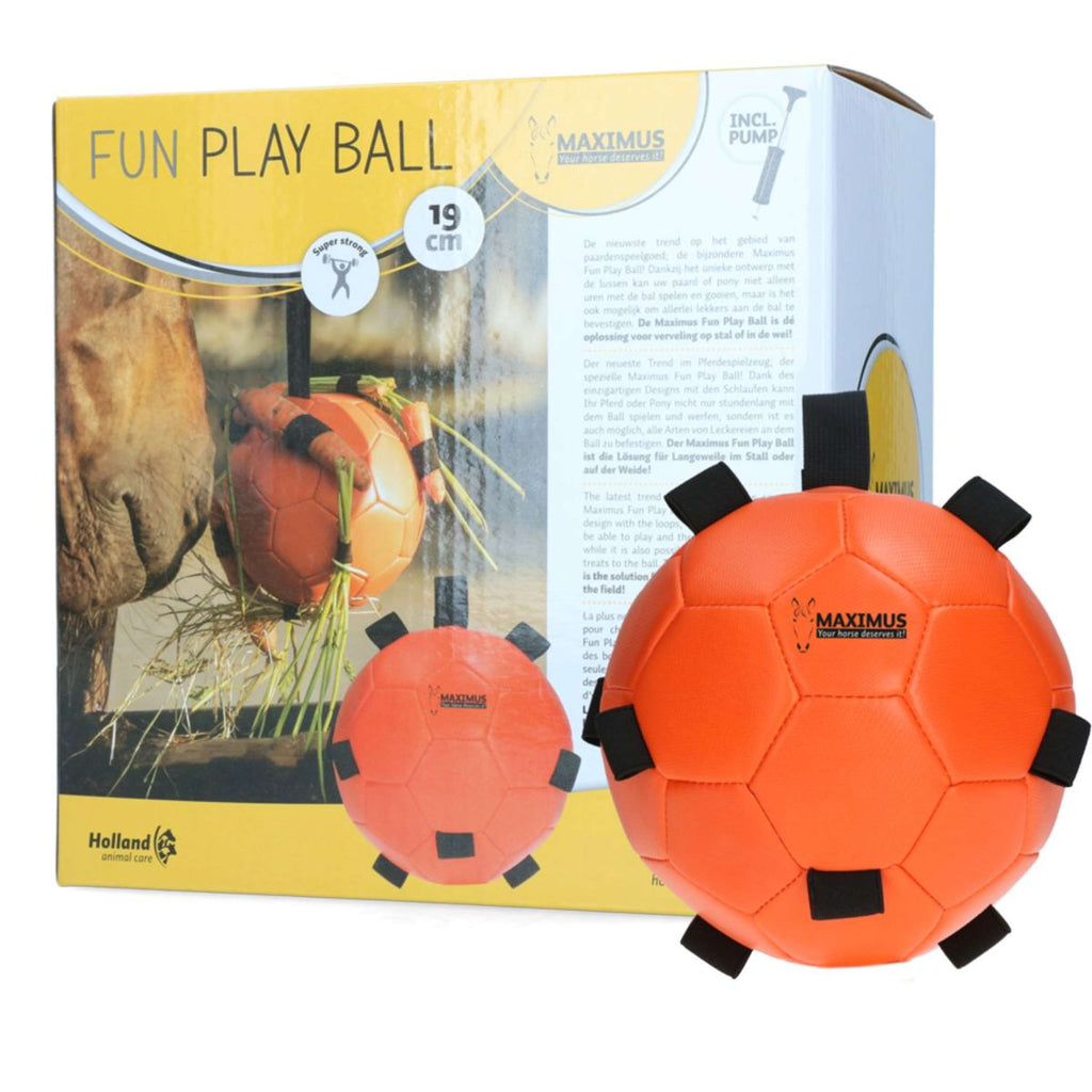 Maximus Piłka Fun Play Pomarańczowy