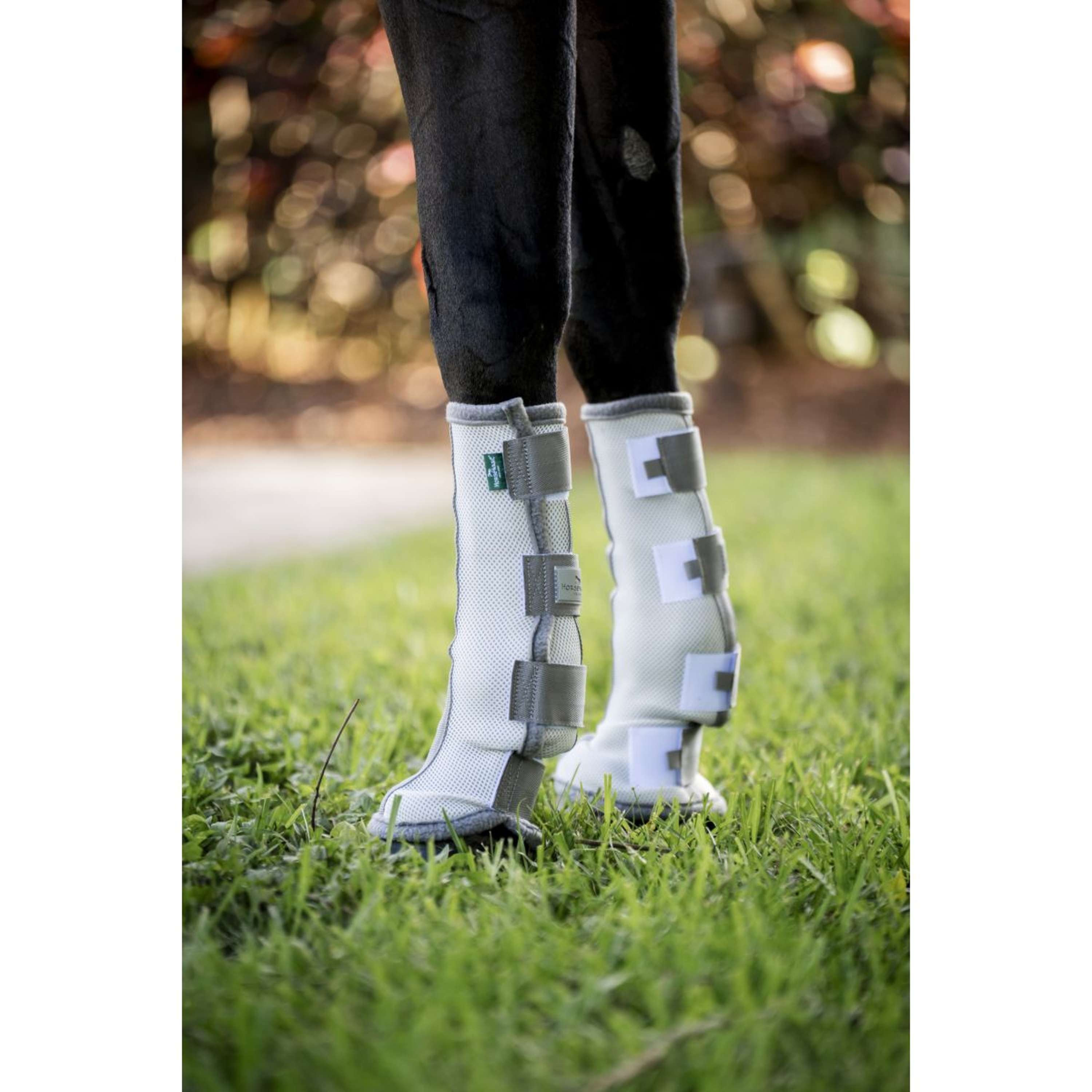 Ochraniacze na nogi Horseware Fly Boots zestaw 2 szt. srebrny/tytanowy szary/srebrny