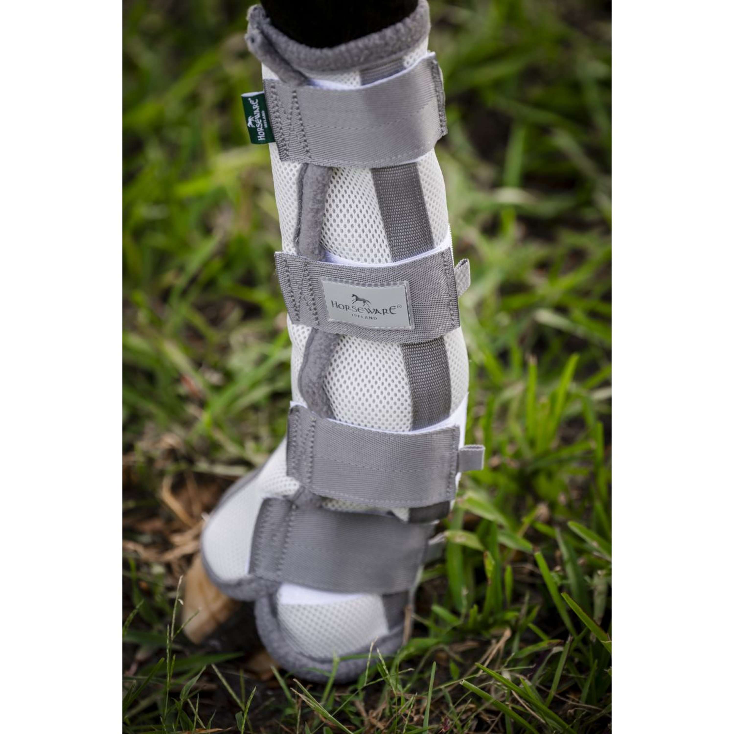 Ochraniacze na nogi Horseware Fly Boots zestaw 2 szt. srebrny/tytanowy szary/srebrny