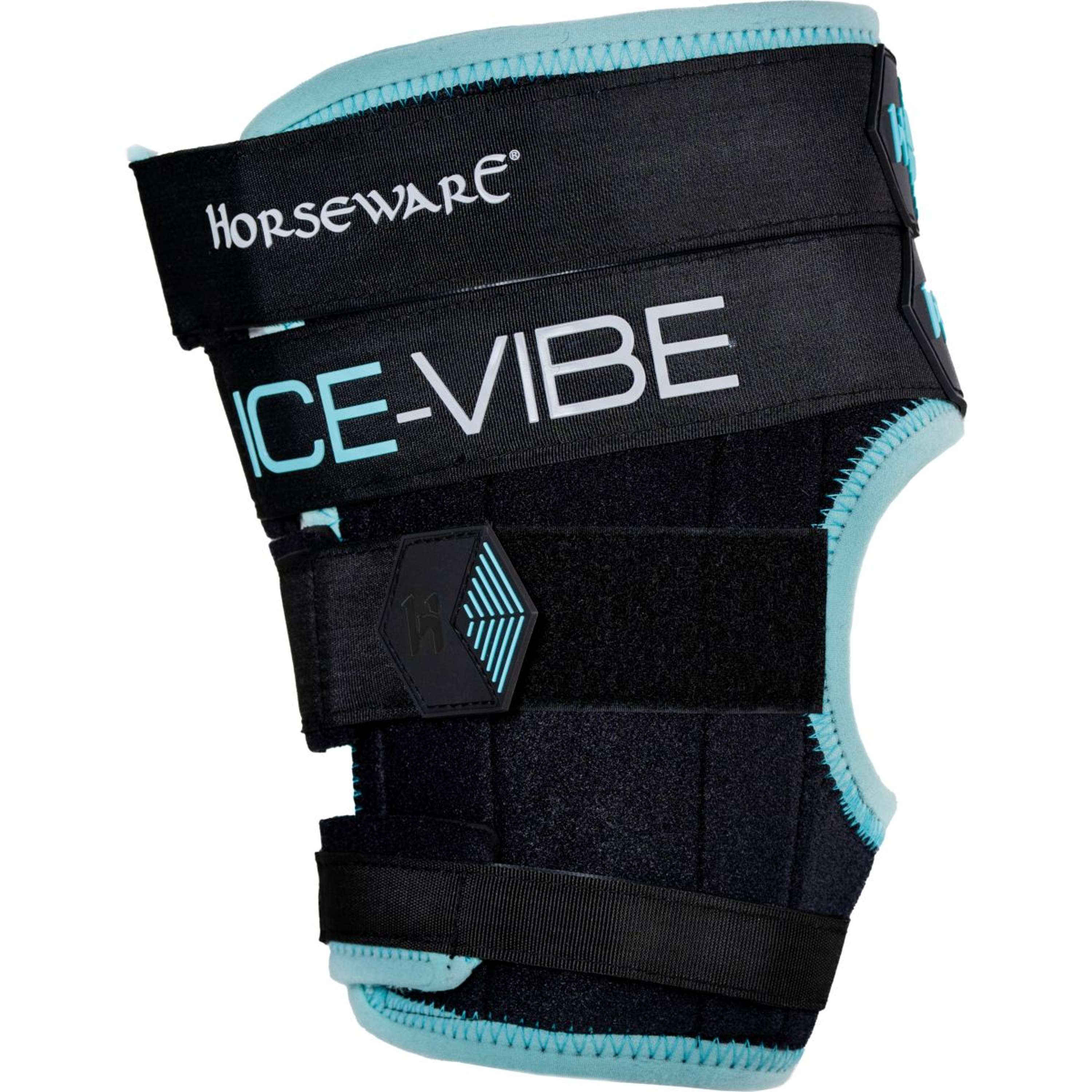 Owijki na stawy skokowe Ice-Vibe II, 2 sztuki, czarno-błękitne