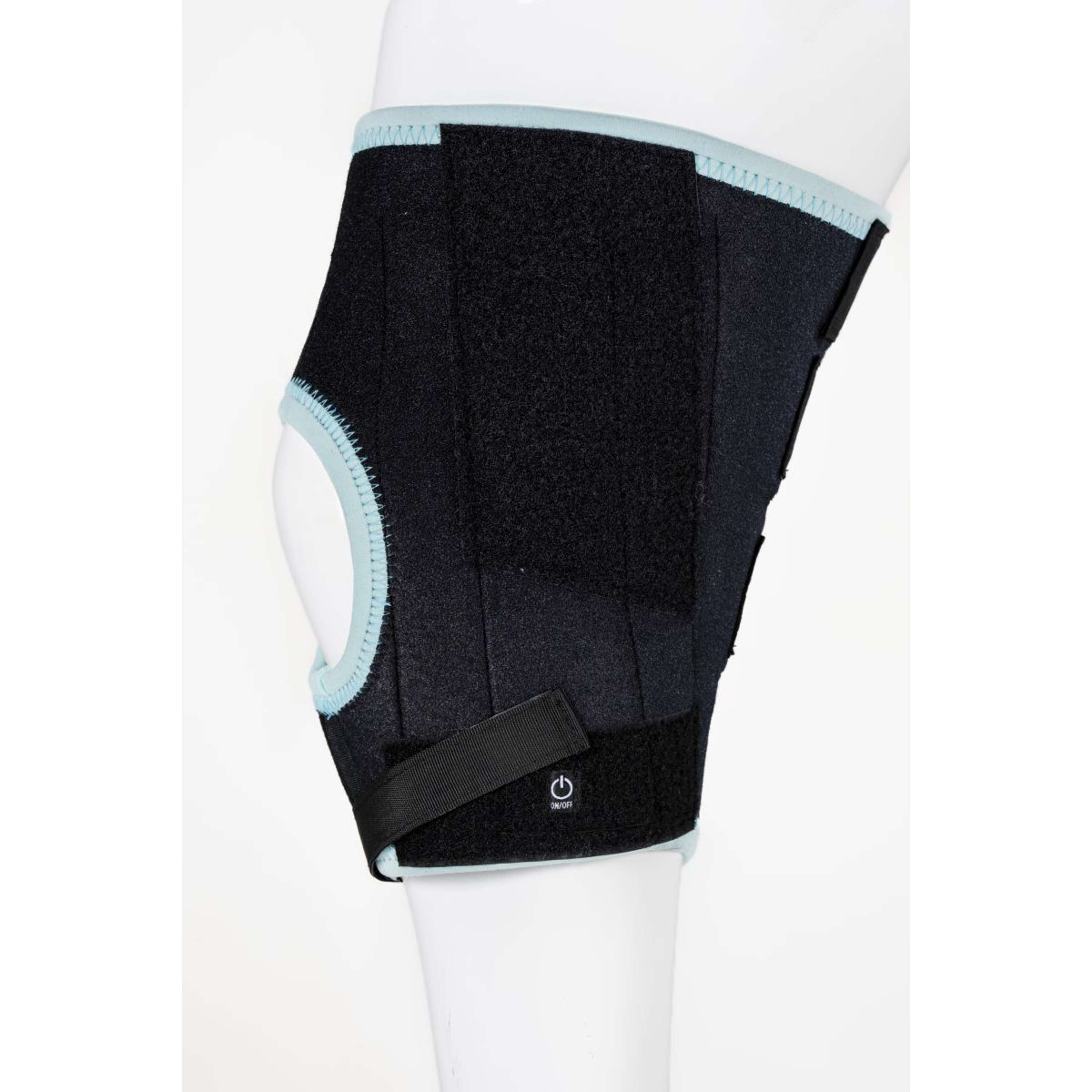 Owijki na stawy skokowe Ice-Vibe II, 2 sztuki, czarno-błękitne