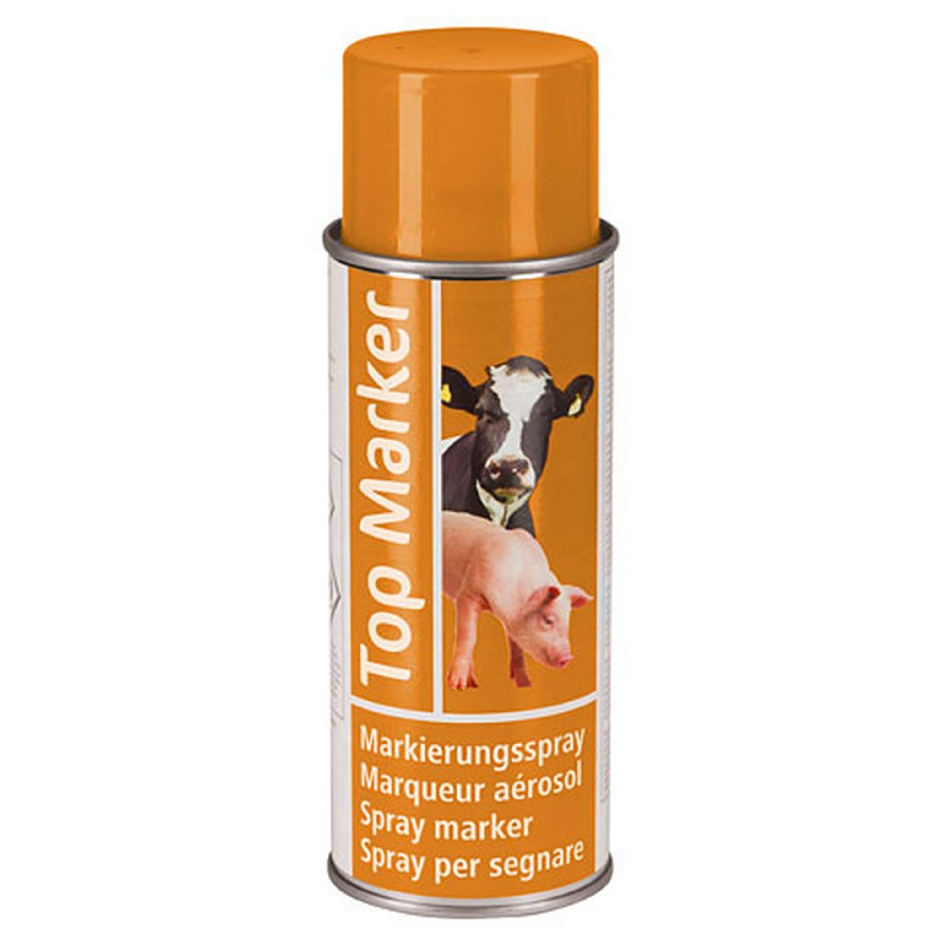 Kerbl Topmarker Spray Do Znakowania Bydła Pomarańczowy