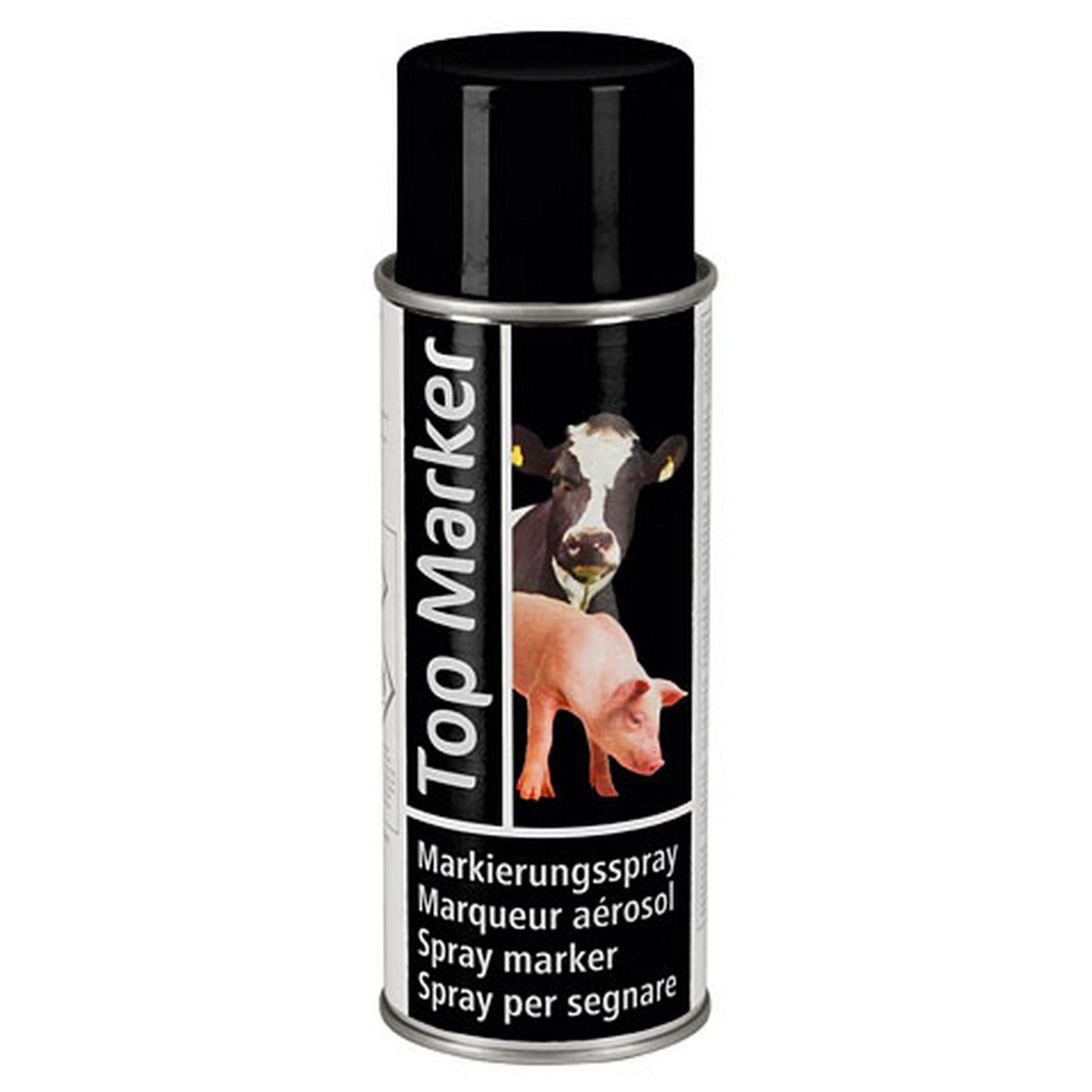 Kerbl Topmarker Spray Do Znakowania Bydła Czarny