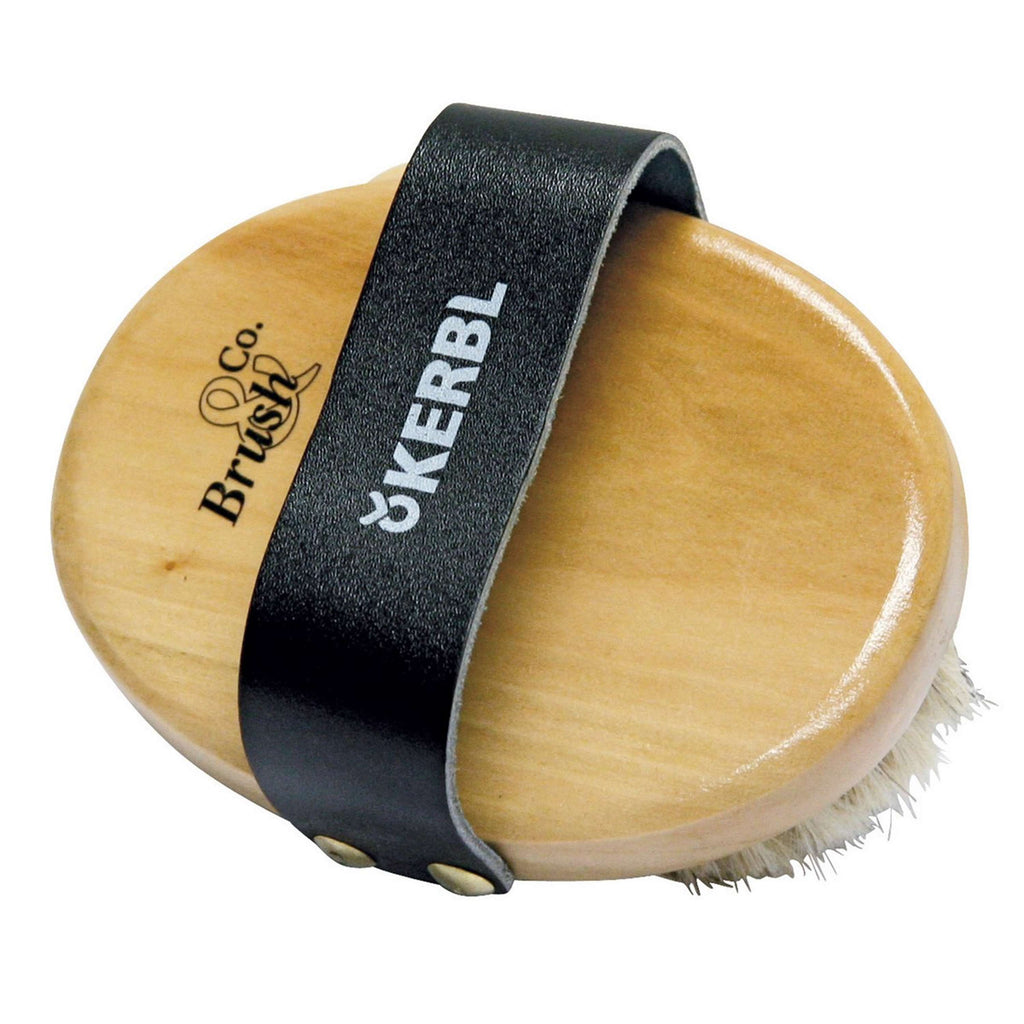 Kerbl Szczotka Do Połysku Brush&Co Z Drewnianym Grzbietem