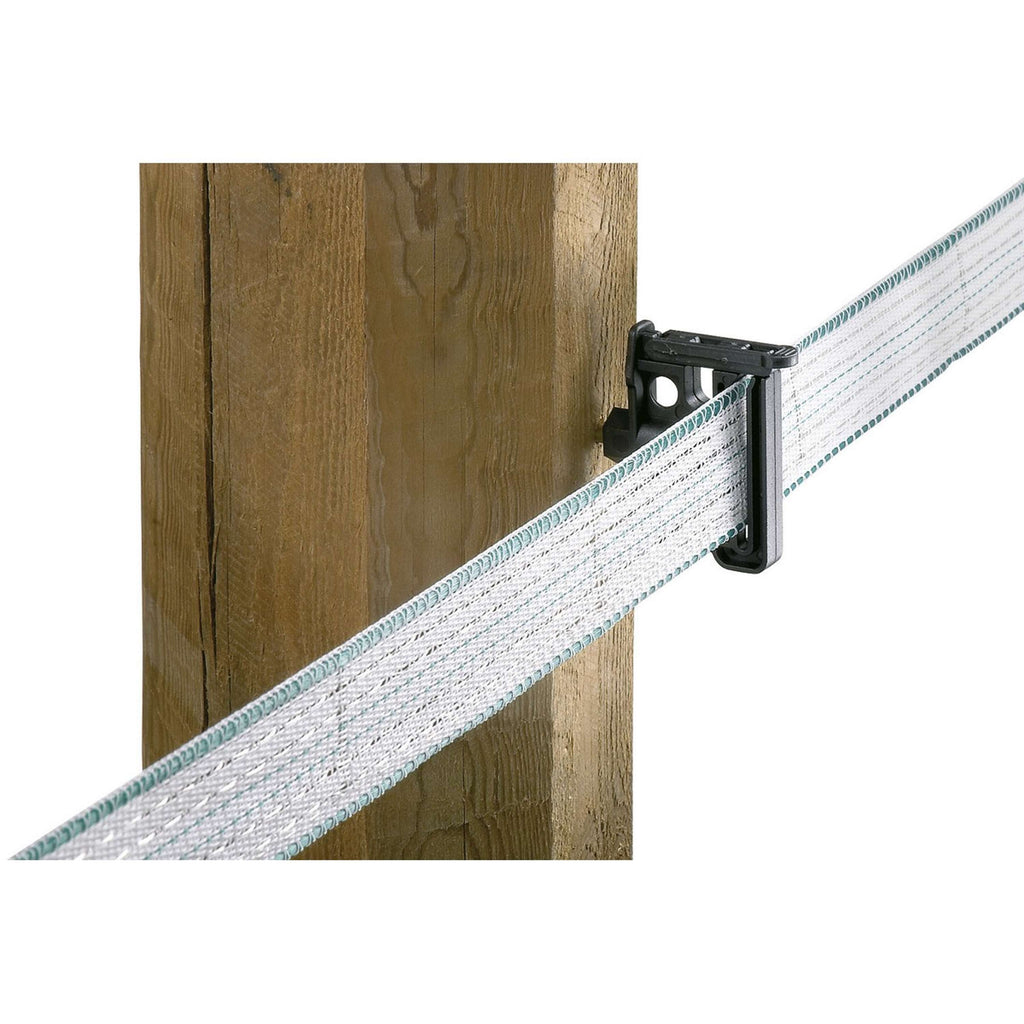 Clip Insulator Maxi Tape/Rope 6mm Screw 30 Sztuk