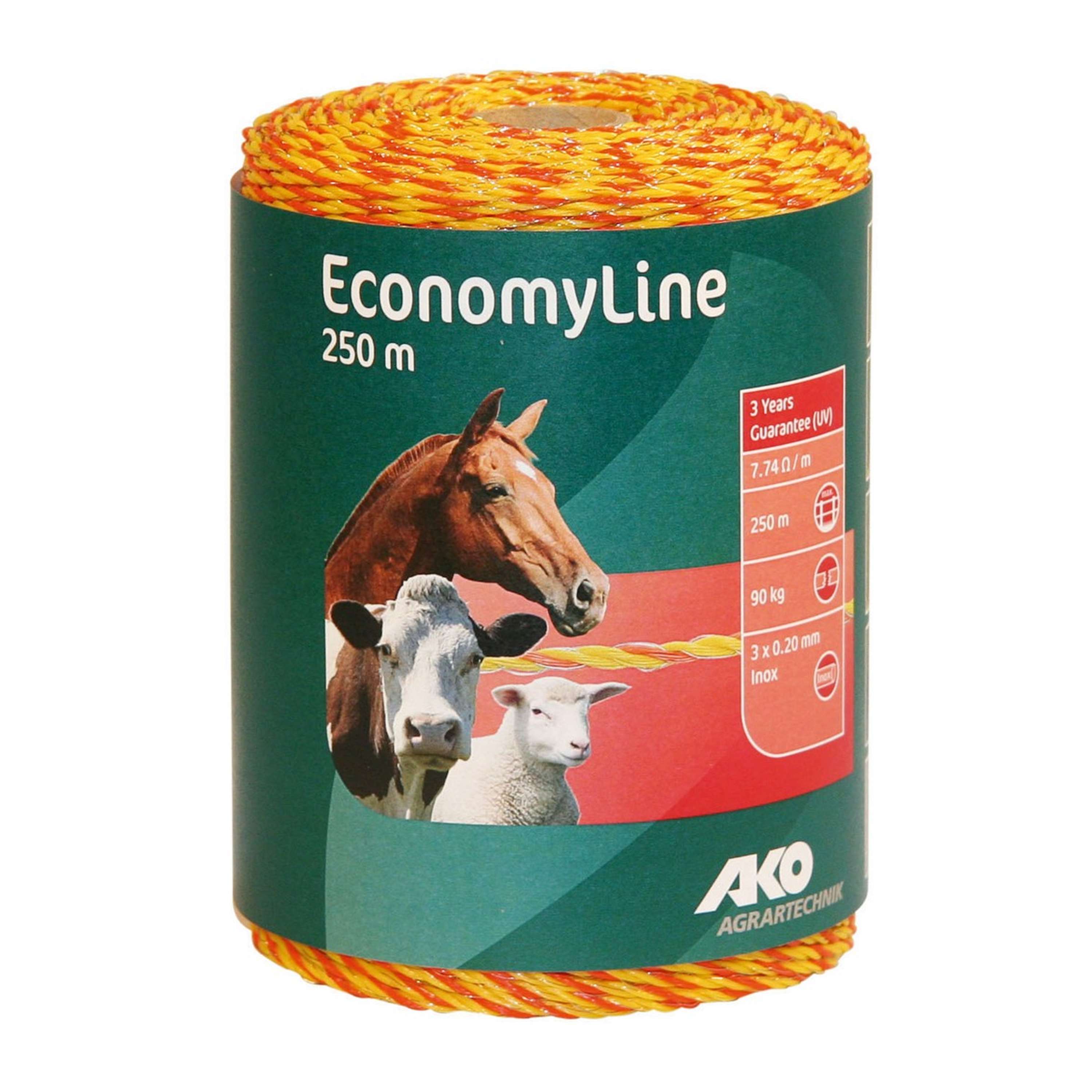 Ako Drut EconomyLine Żółty pomarańczowy