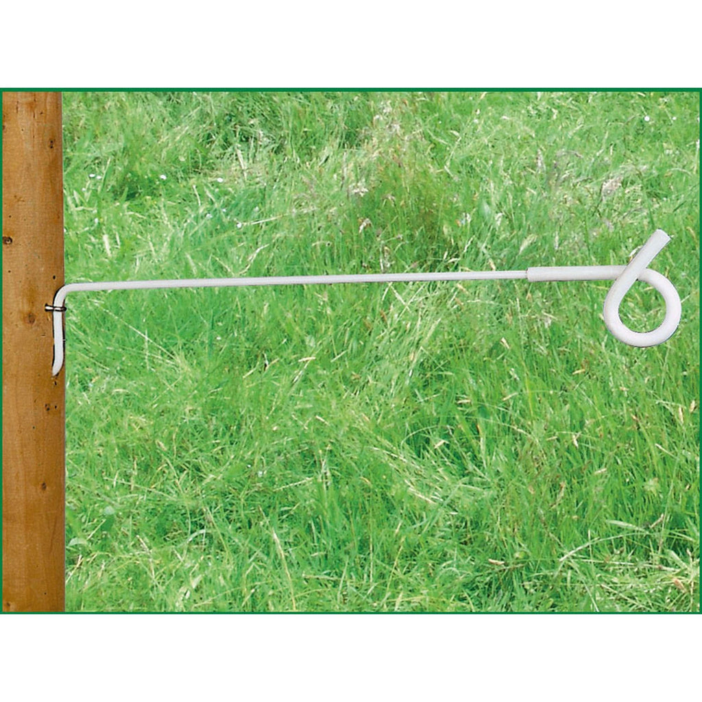 Ako Izolator Dystansowy Biały/Spirala 40cm 10 Sztuk Biały
