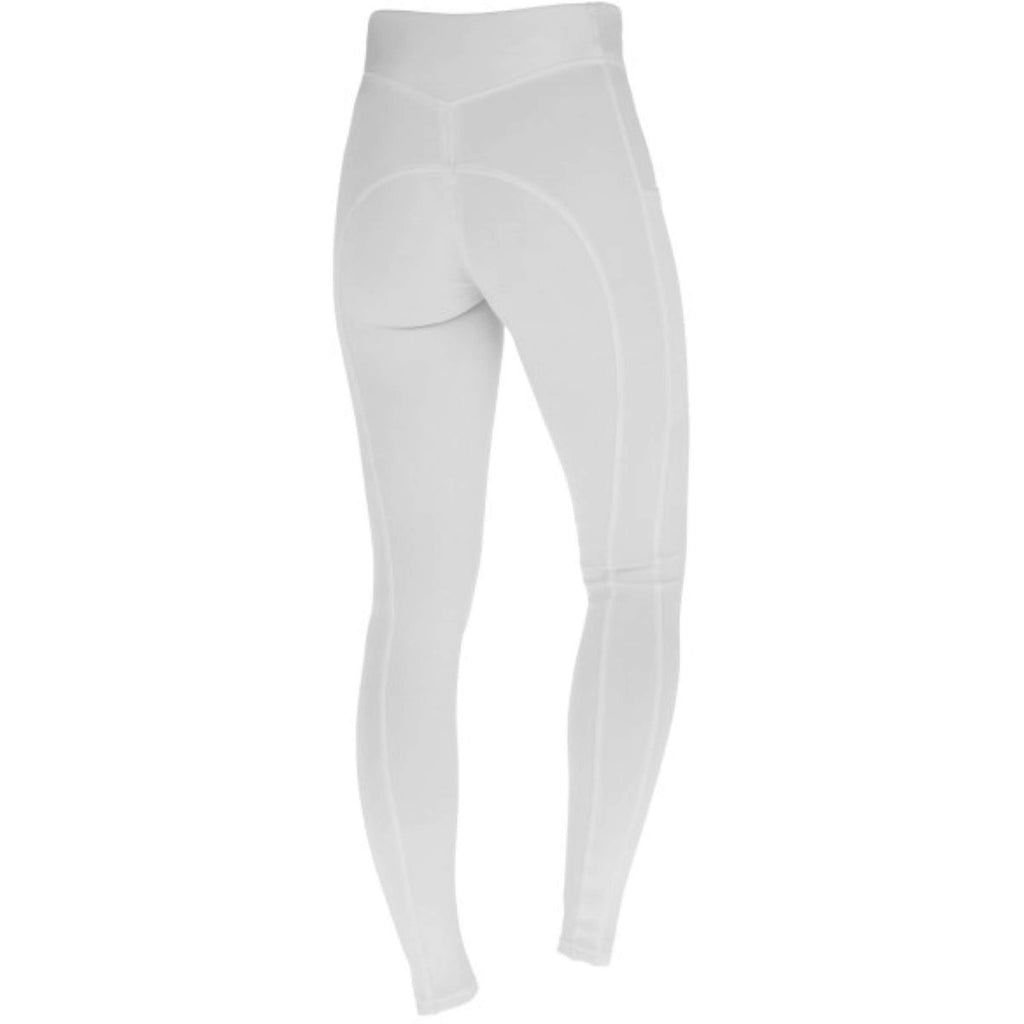 Covalliero Legginsy Jeździeckie ClassicStar Biały